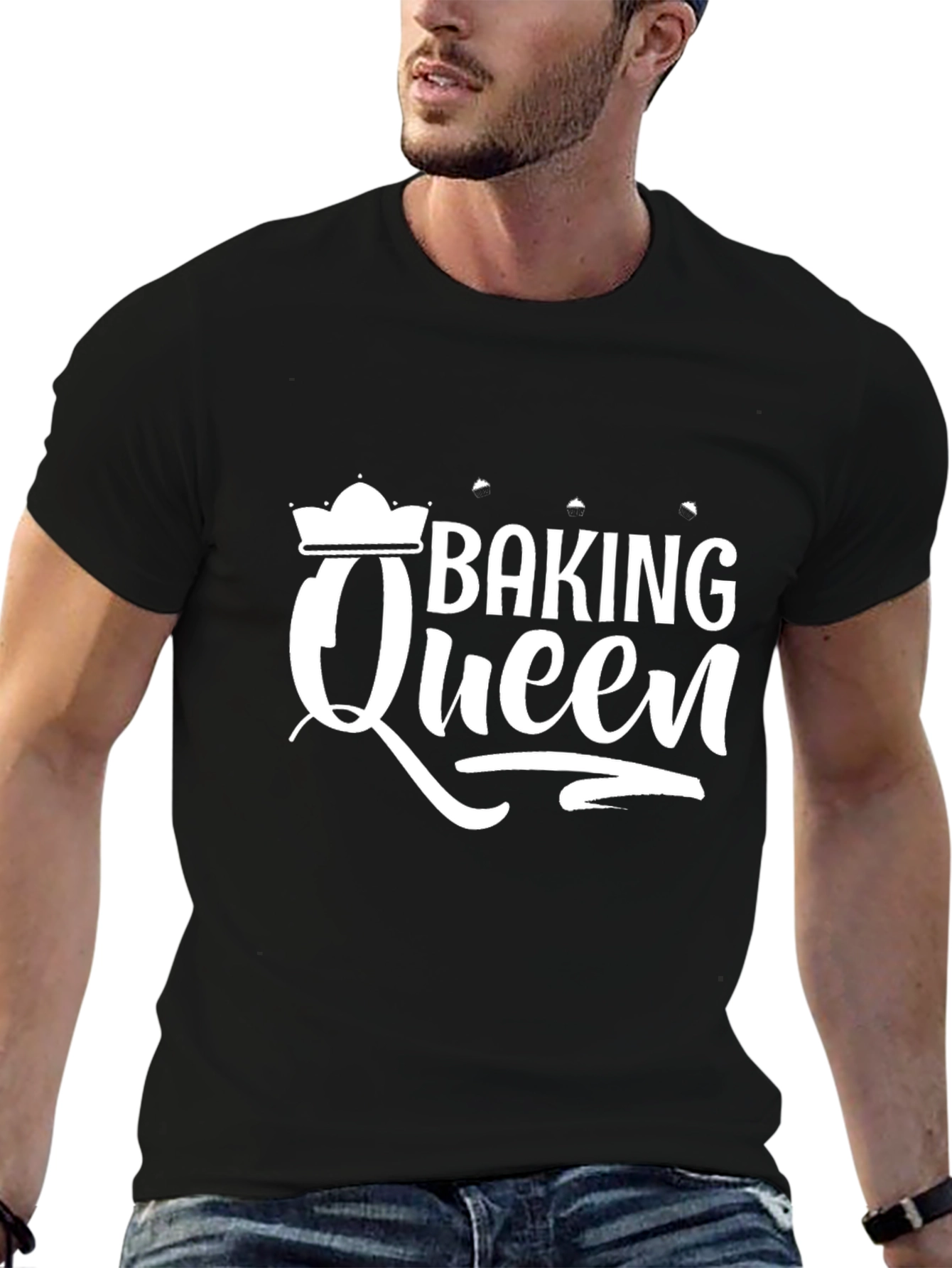 Baking Queen Black T-Shirt