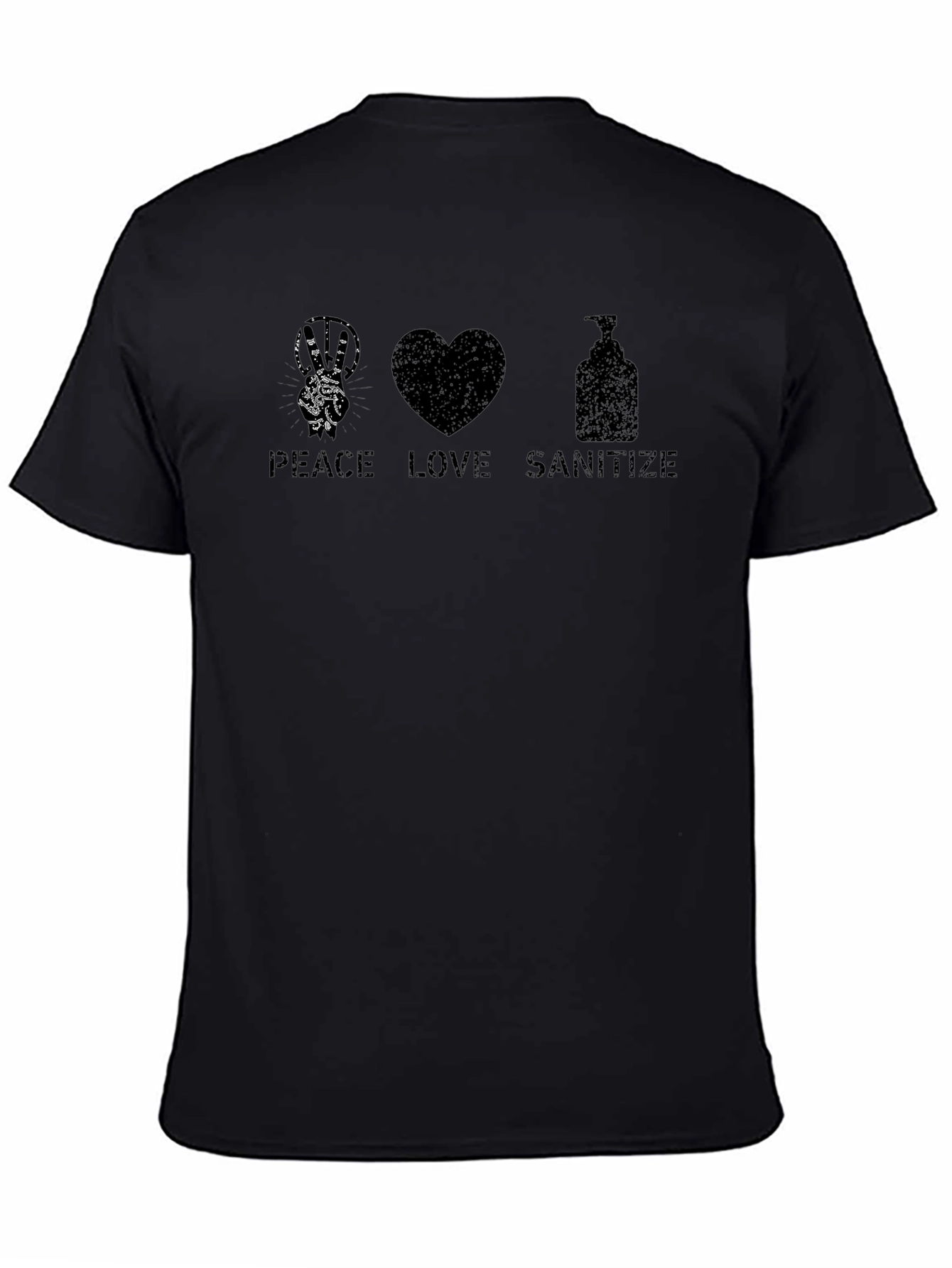 Peace Love Sanitize Graphic Tee