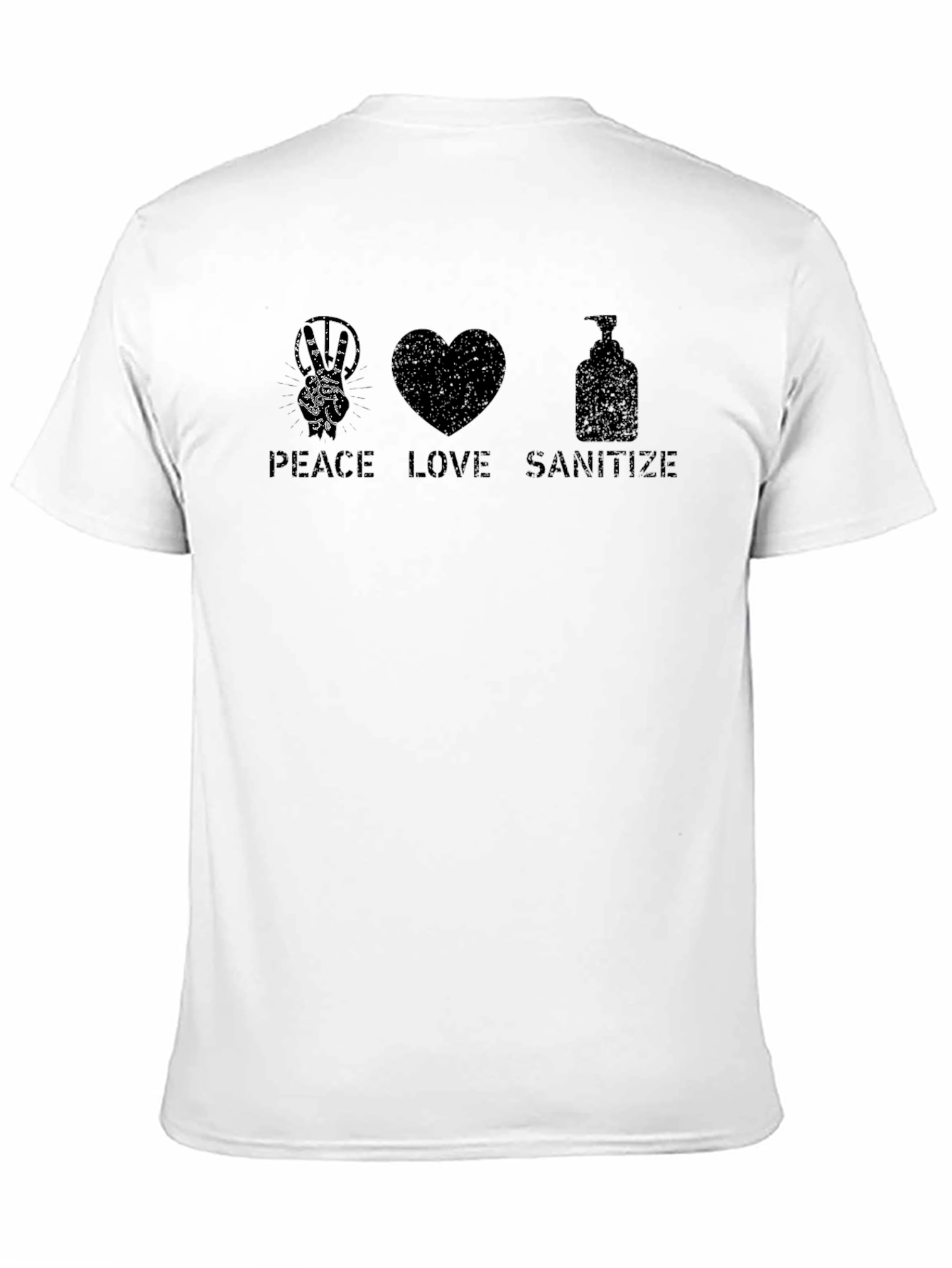 Peace Love Sanitize Graphic Tee