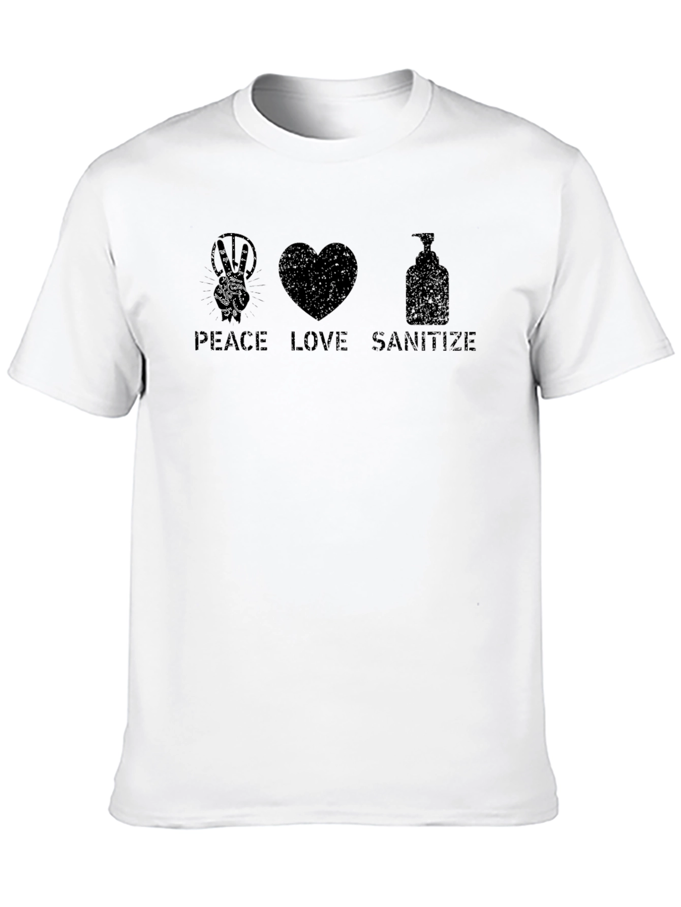 Peace Love Sanitize Graphic Tee