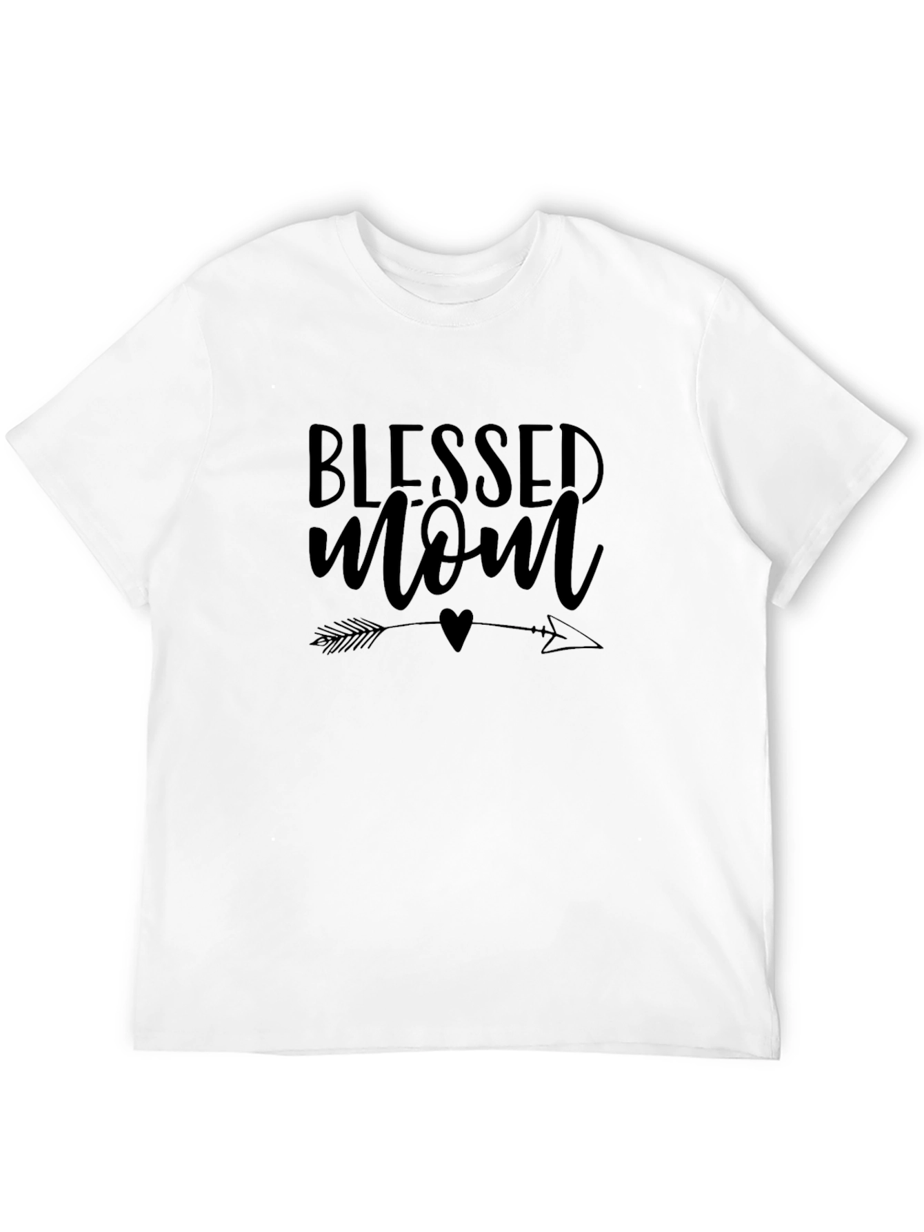 Blessed Mom Graphic T-Shirt - Stylish & Comfortable