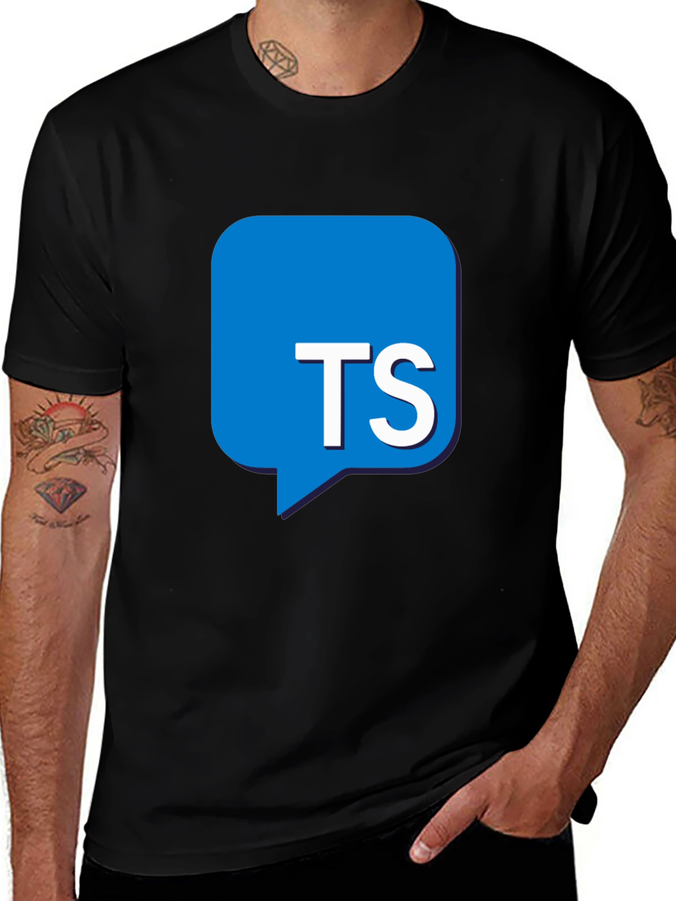 TS Logo T-Shirt - Stylish & Comfortable