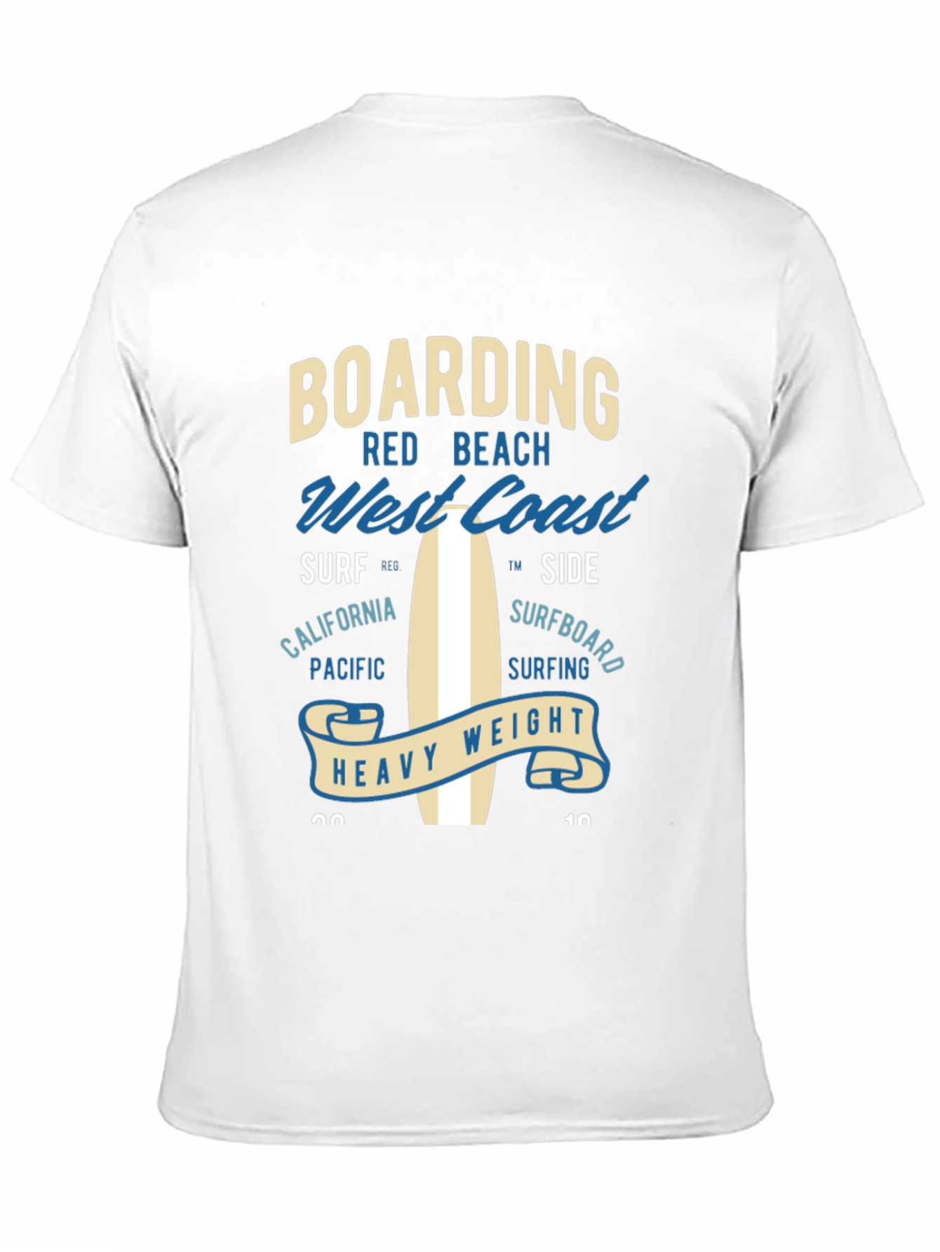 Boarding West Coast Graphic T-Shirt