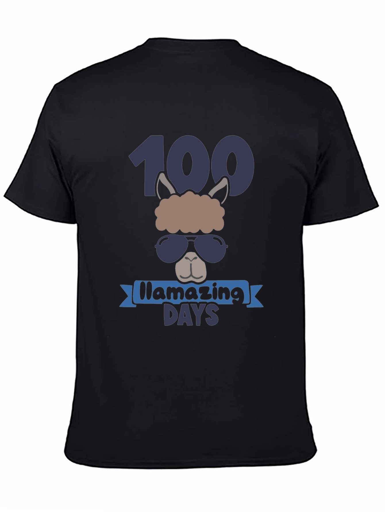 Llama 100 Days of School T-Shirt