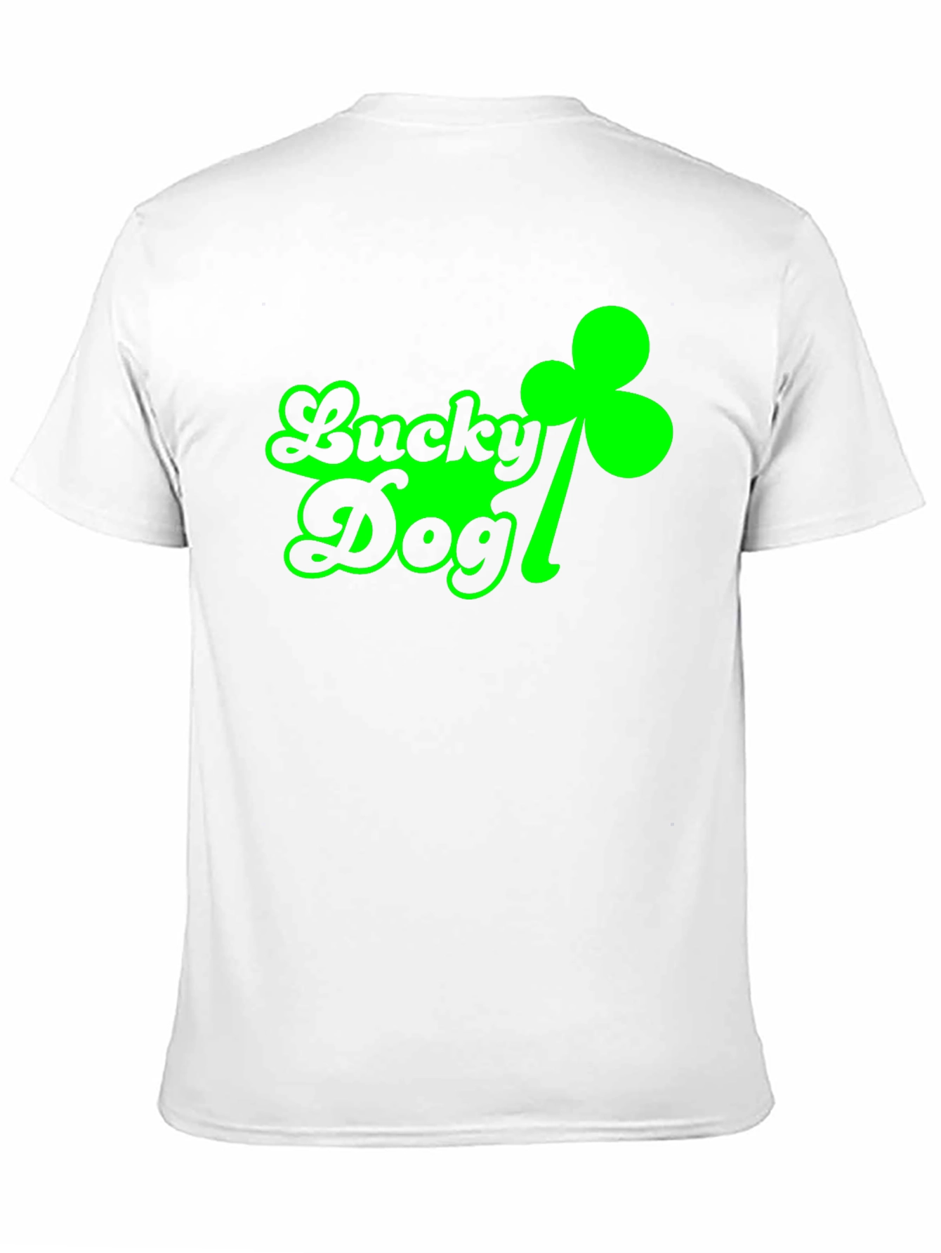 Lucky Dog St. Patricks Day T-Shirt - Black