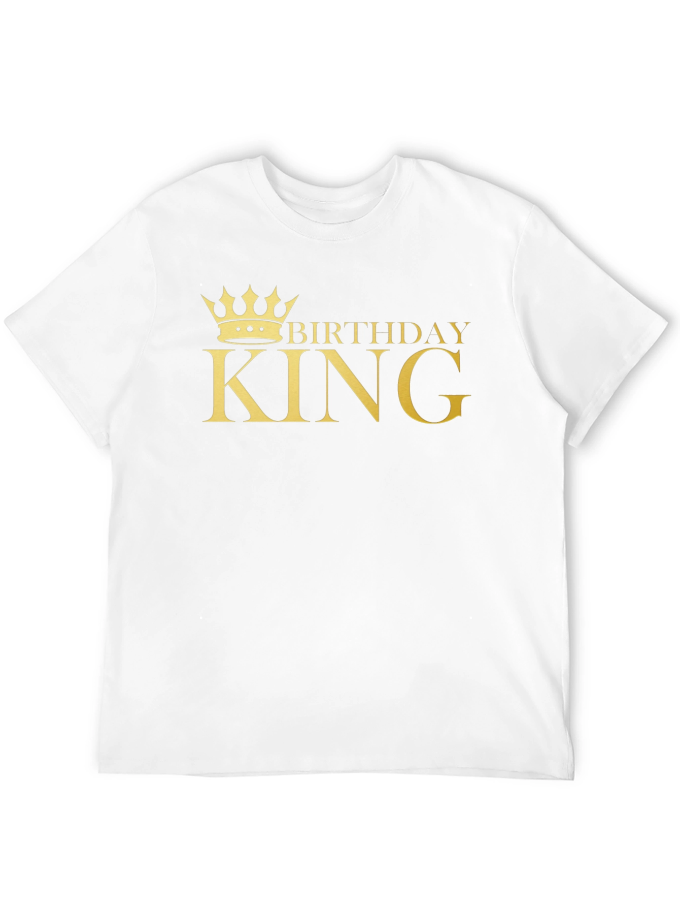 Birthday King Graphic T-Shirt - Stylish Celebration Tee