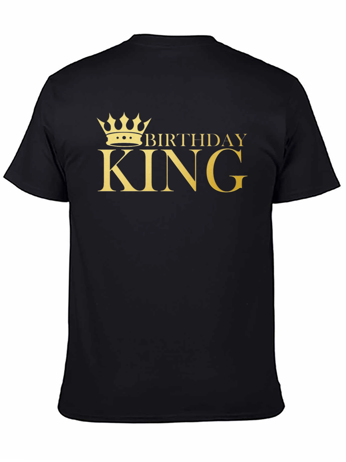 Birthday King Graphic T-Shirt - Stylish Celebration Tee