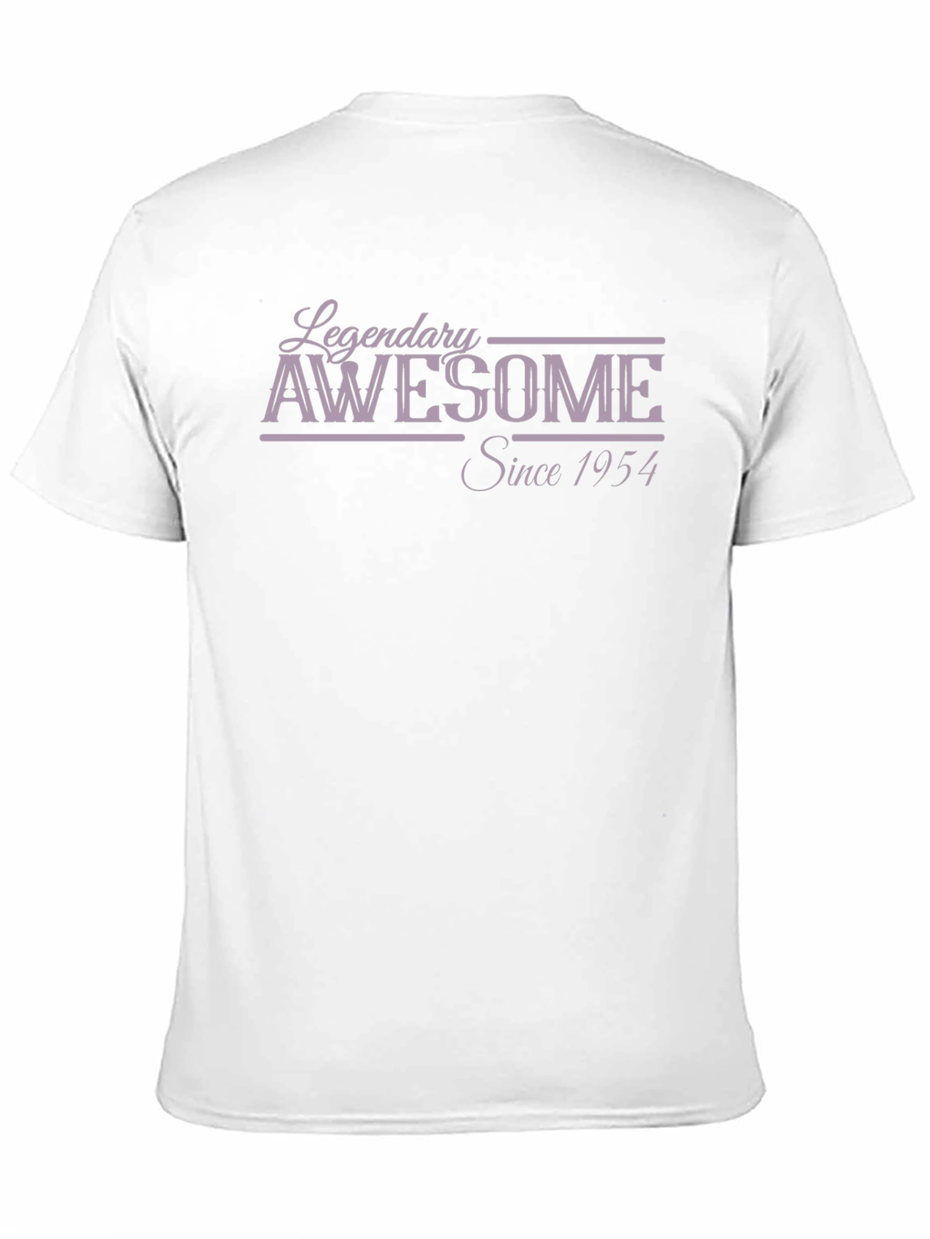 Legendary Awesome Since 1954 Black T-Shirt