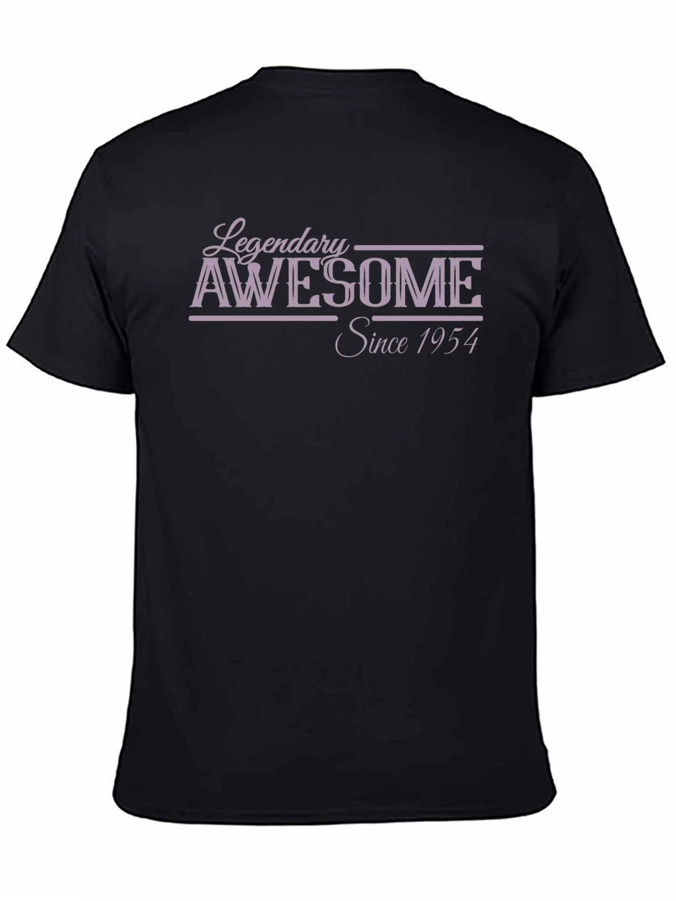 Legendary Awesome Since 1954 Black T-Shirt