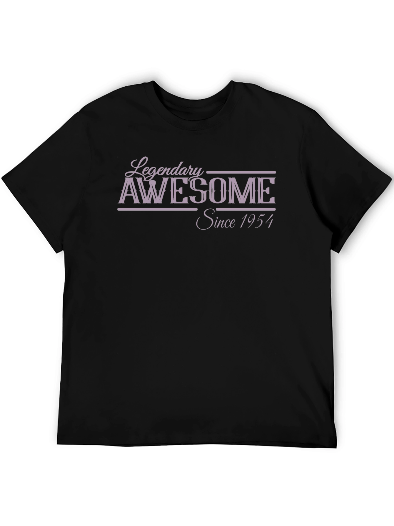 Legendary Awesome Since 1954 Black T-Shirt