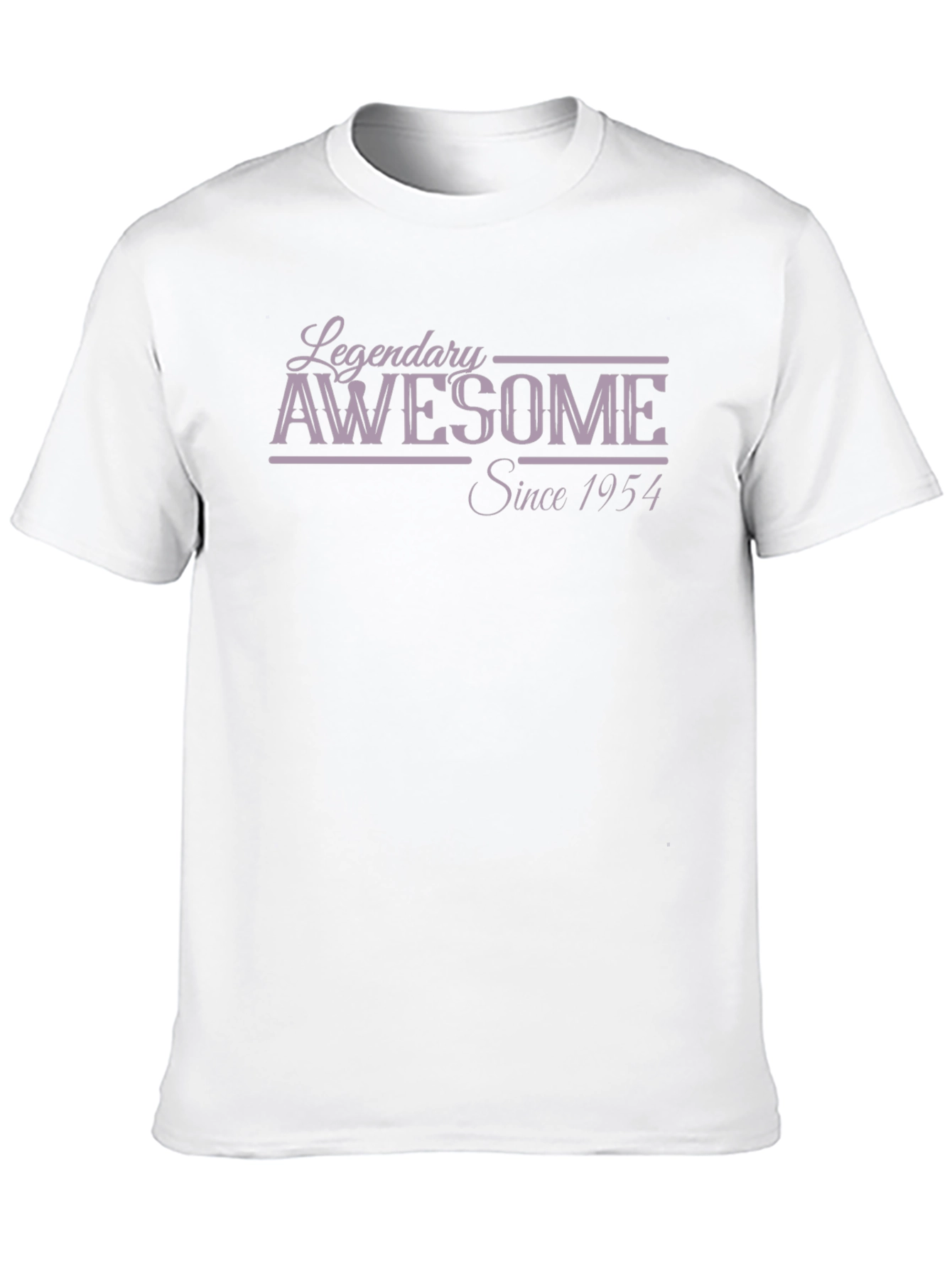 Legendary Awesome Since 1954 Black T-Shirt
