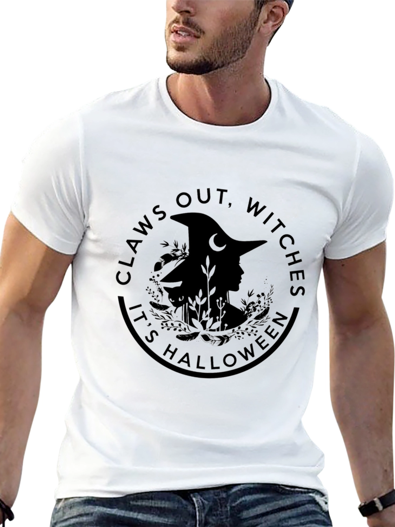 Claws Out Witches Halloween T-Shirt