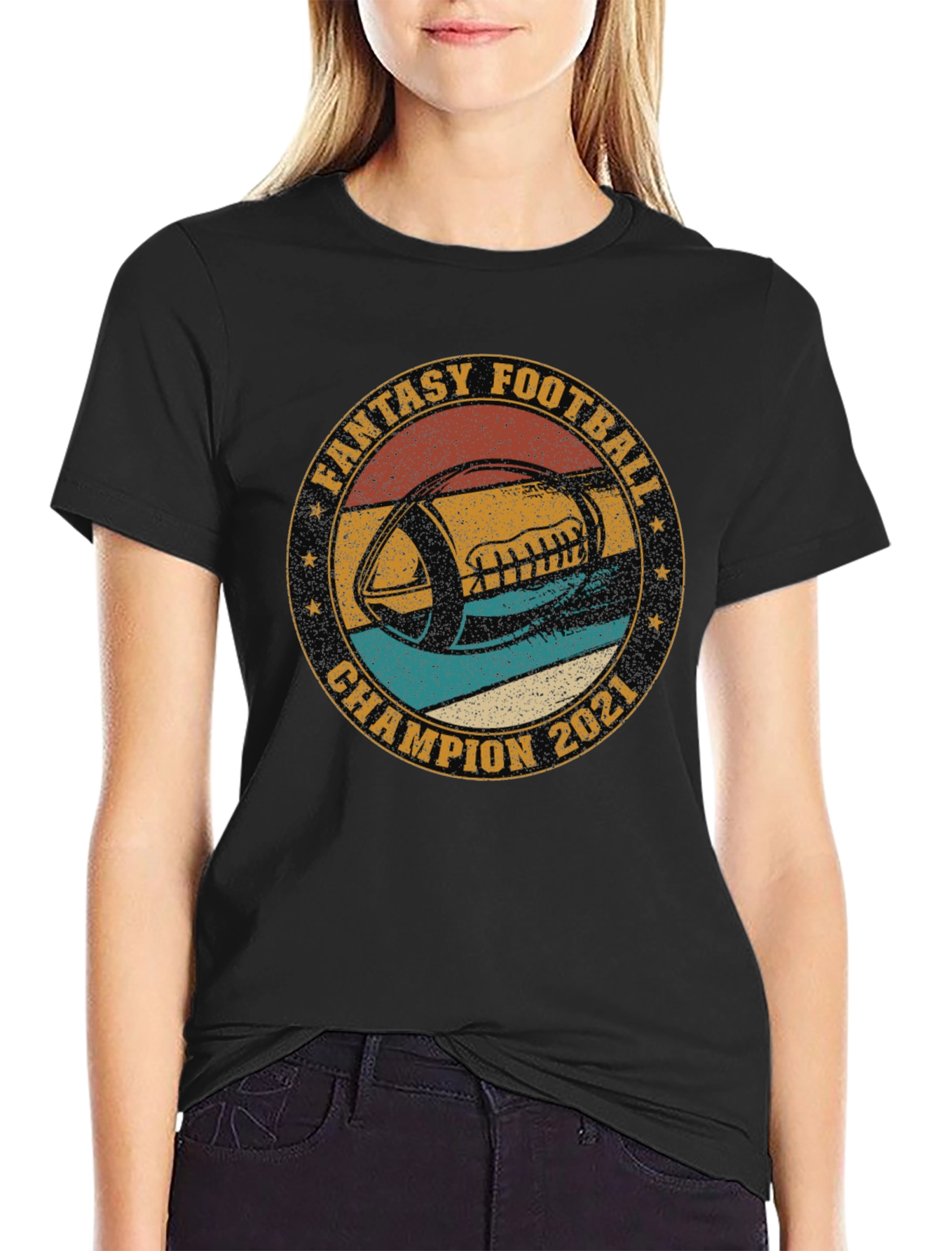 Fantasy Football Champion 2021 T-Shirt