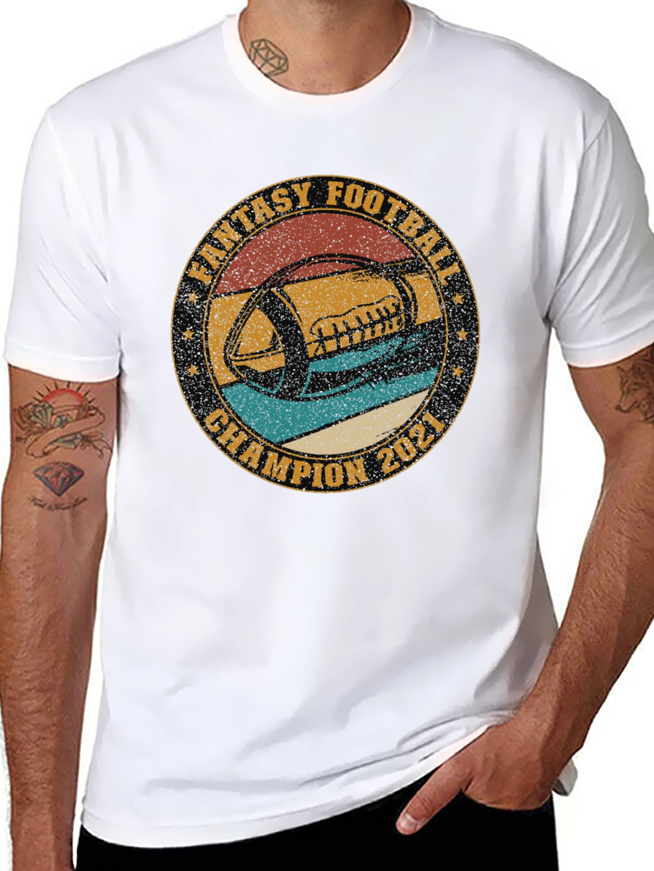 Fantasy Football Champion 2021 T-Shirt