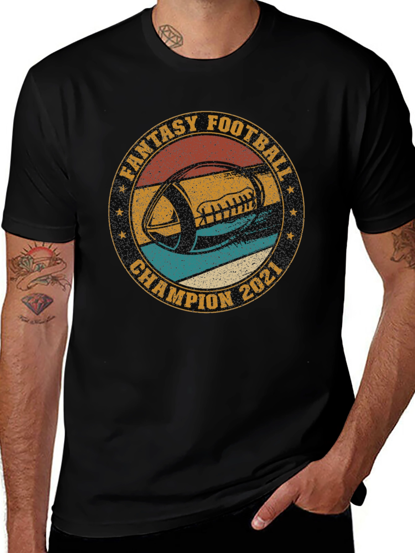 Fantasy Football Champion 2021 T-Shirt