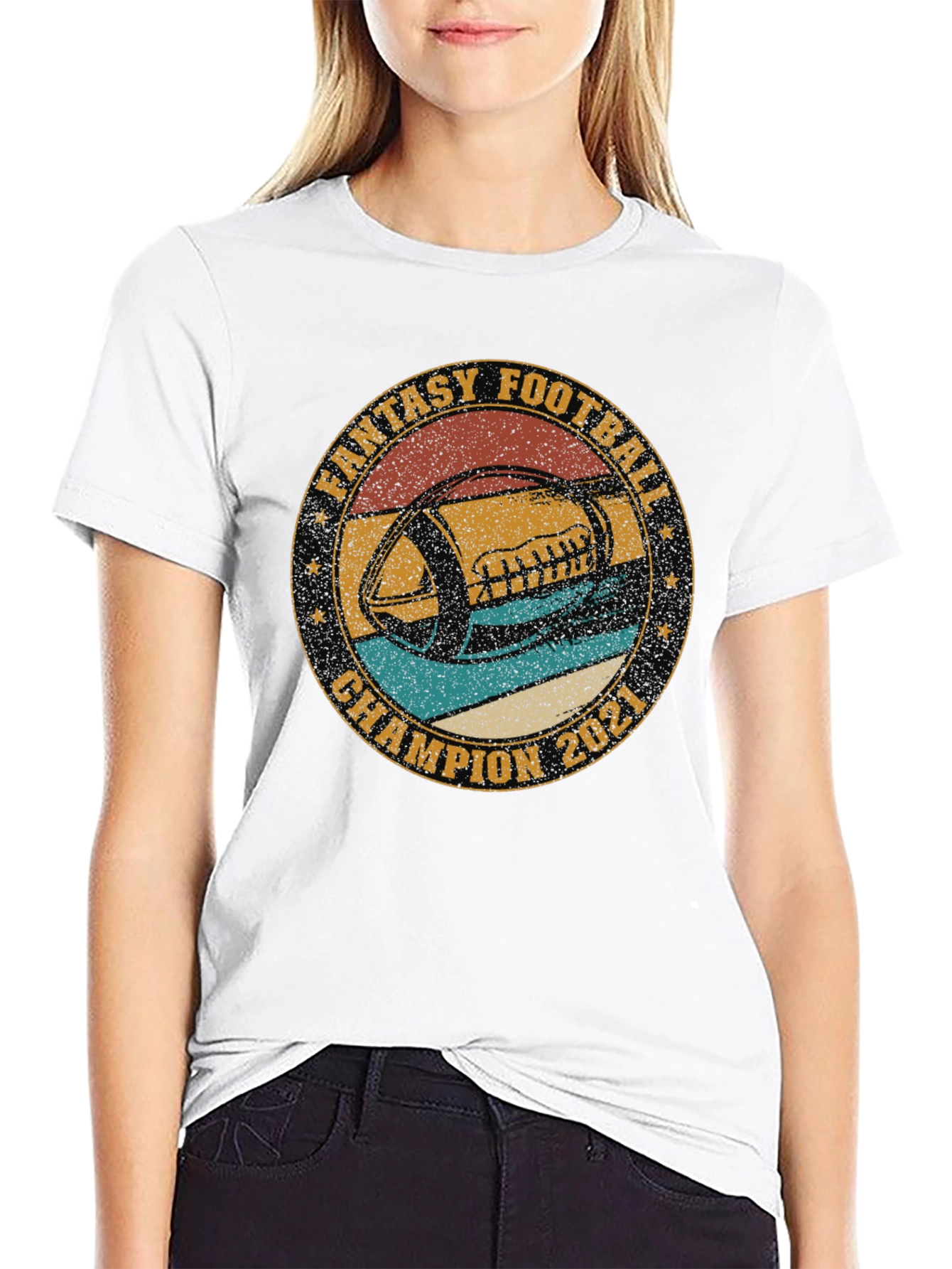 Fantasy Football Champion 2021 T-Shirt