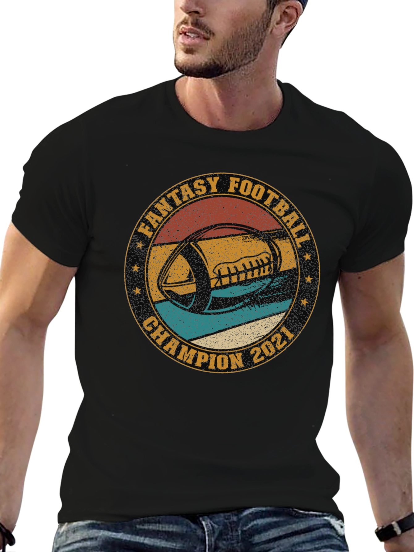 Fantasy Football Champion 2021 T-Shirt