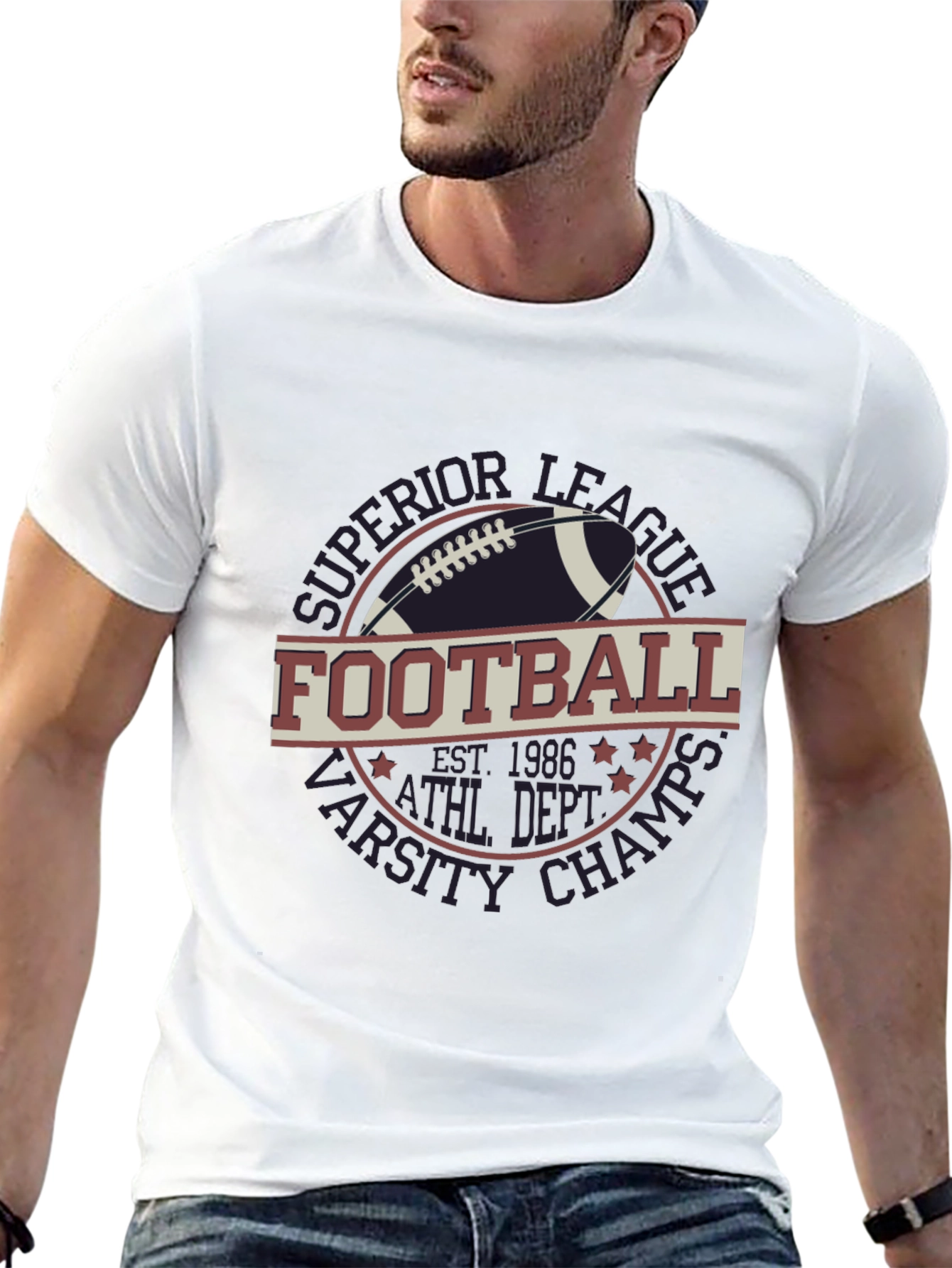 Superior League Football Graphic T-Shirt