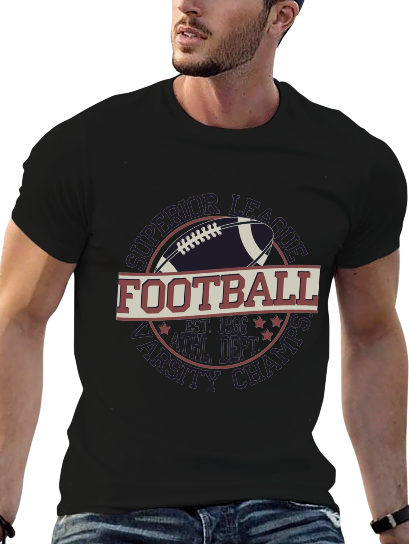 Superior League Football Graphic T-Shirt