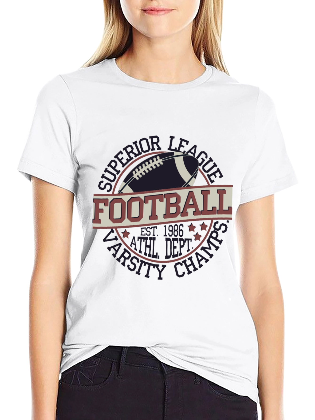 Superior League Football Graphic T-Shirt