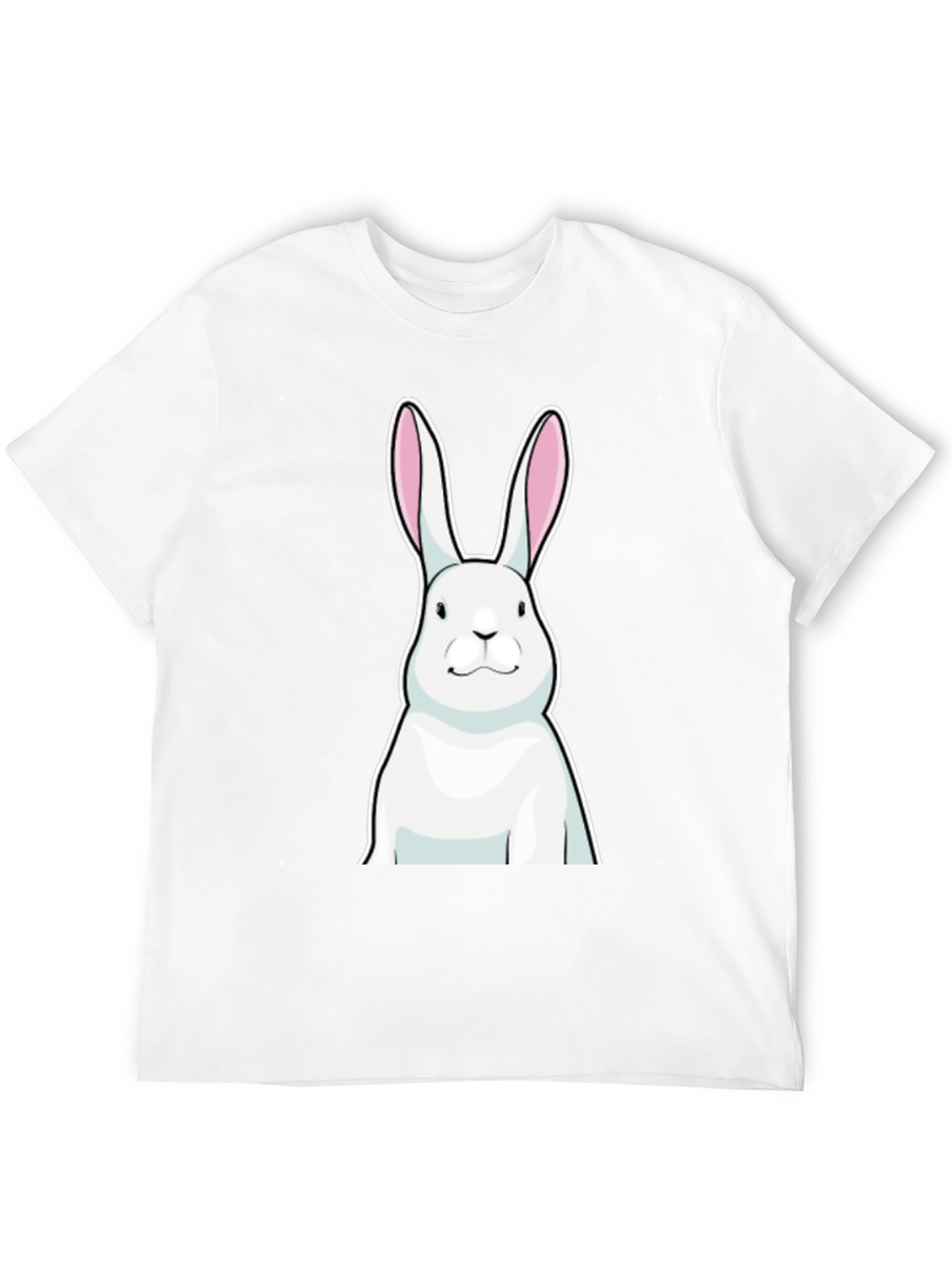 Bunny Graphic Tee - Soft Cotton Blend