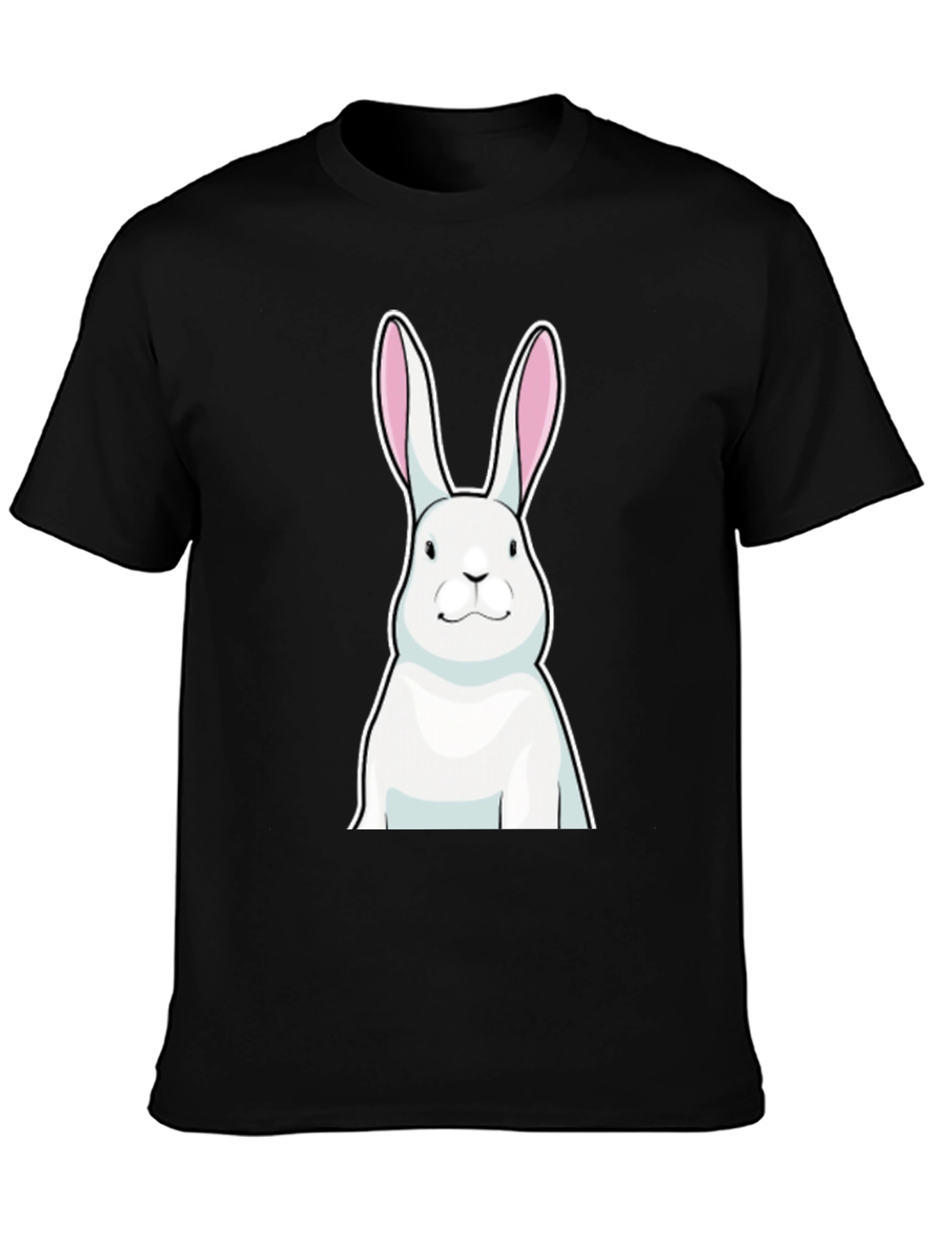 Bunny Graphic Tee - Soft Cotton Blend