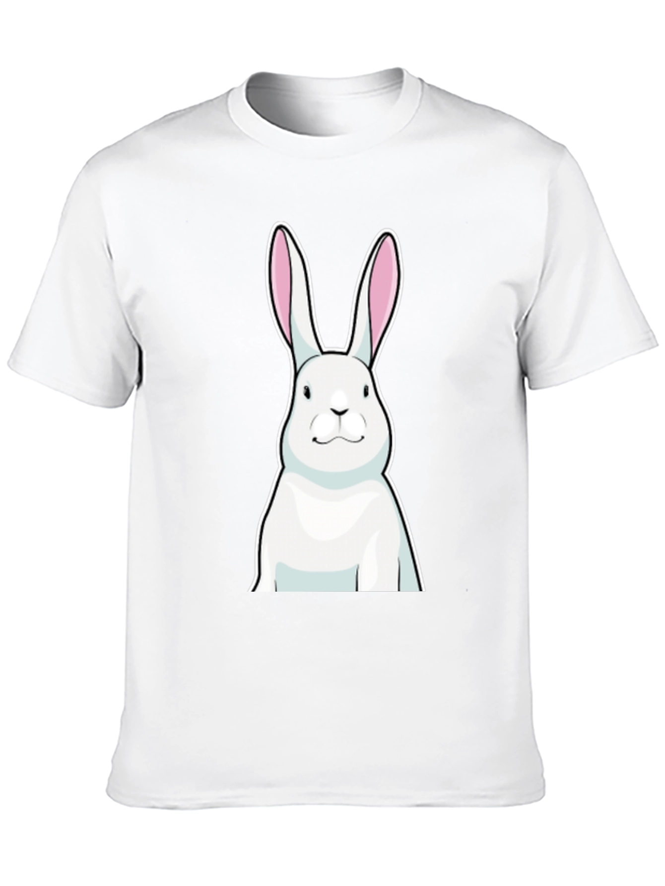 Bunny Graphic Tee - Soft Cotton Blend