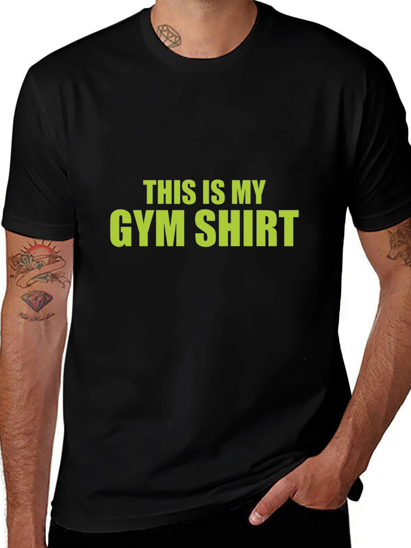 This Is My Gym Shirt - Workout Tee
