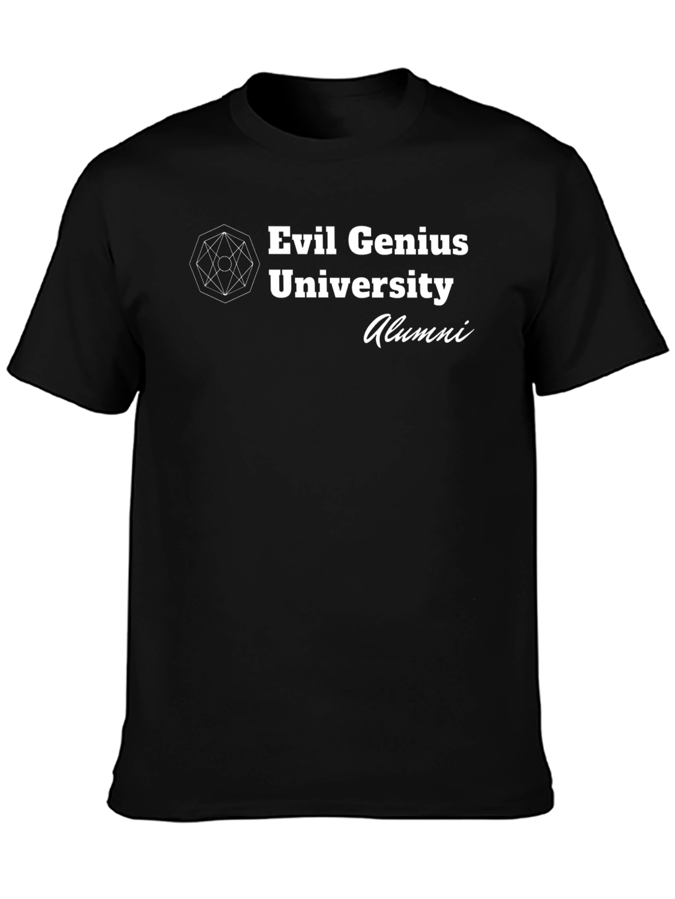 Evil Genius University Alumni Black T-Shirt
