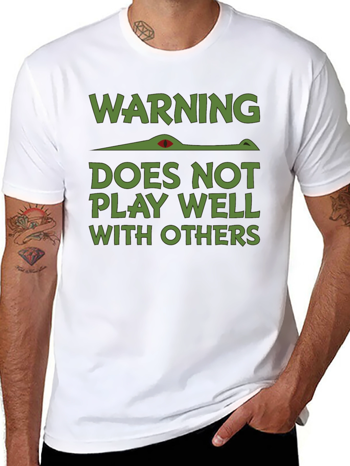 Warning: Does Not Play Well With Others T-Shirt