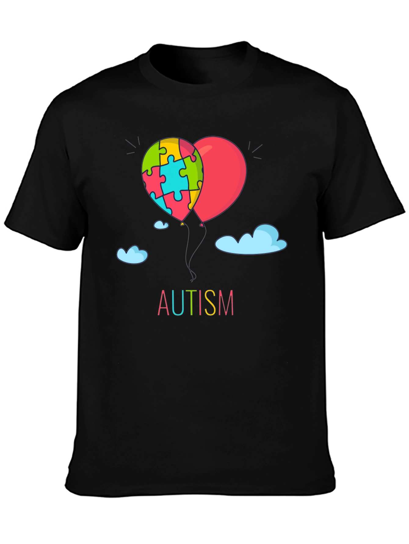 Autism Awareness Puzzle Heart T-Shirt