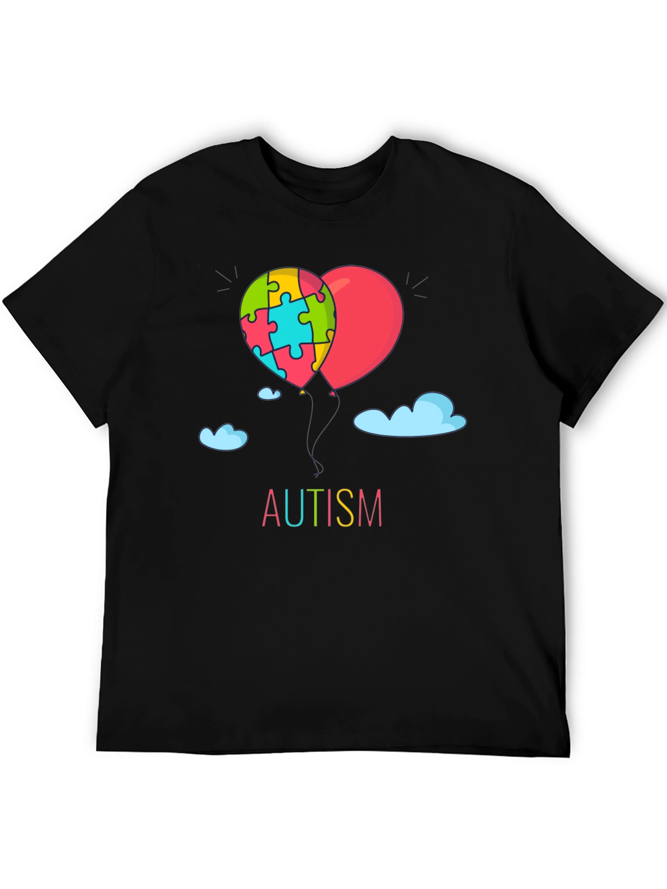 Autism Awareness Puzzle Heart T-Shirt