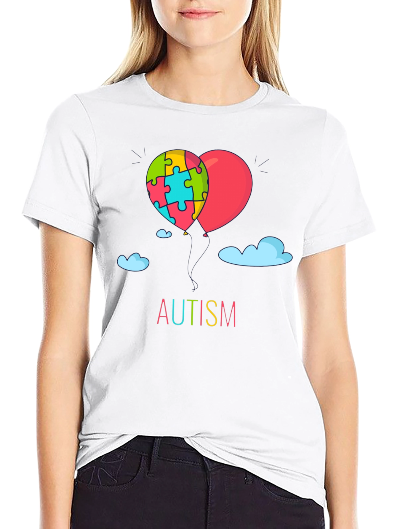 Autism Awareness Puzzle Heart T-Shirt