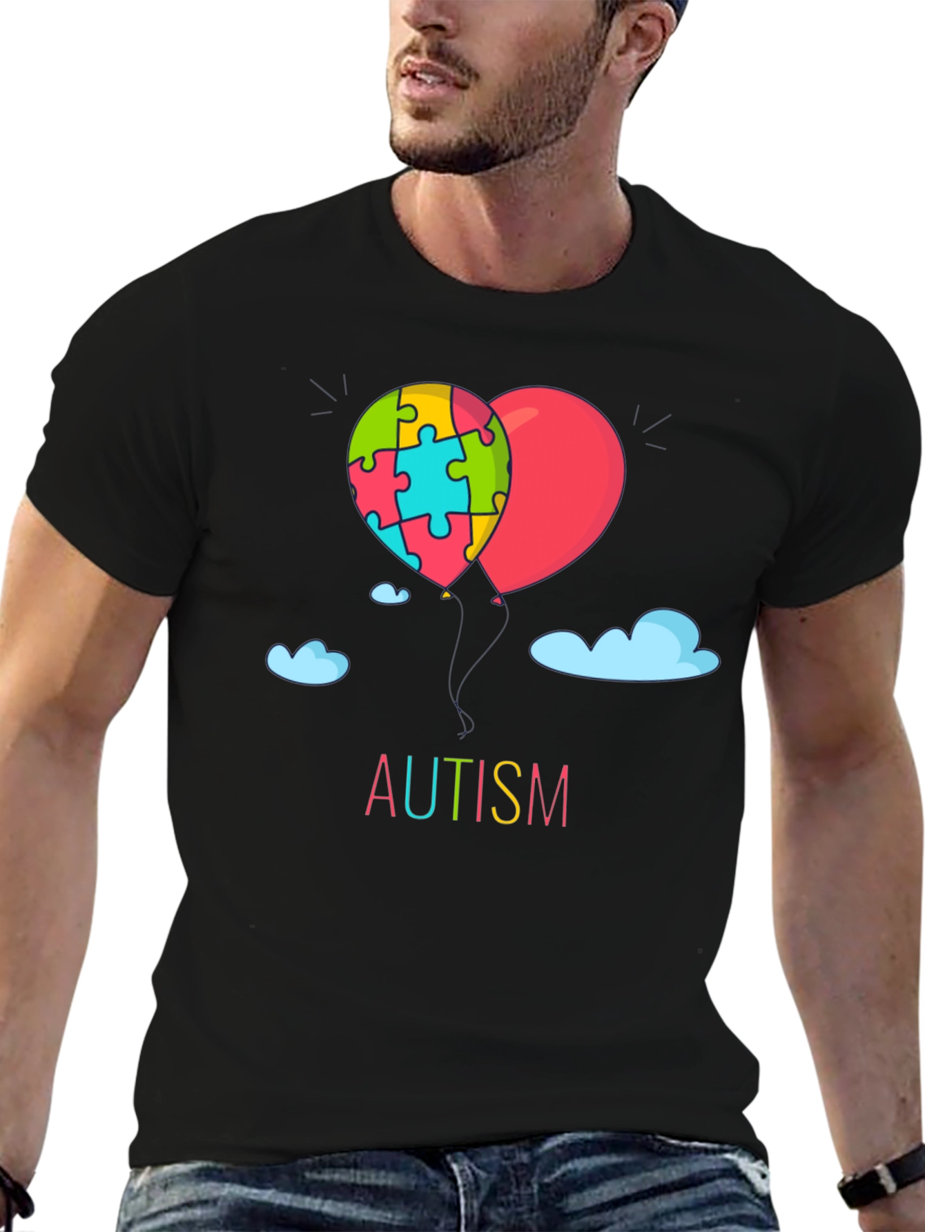 Autism Awareness Puzzle Heart T-Shirt