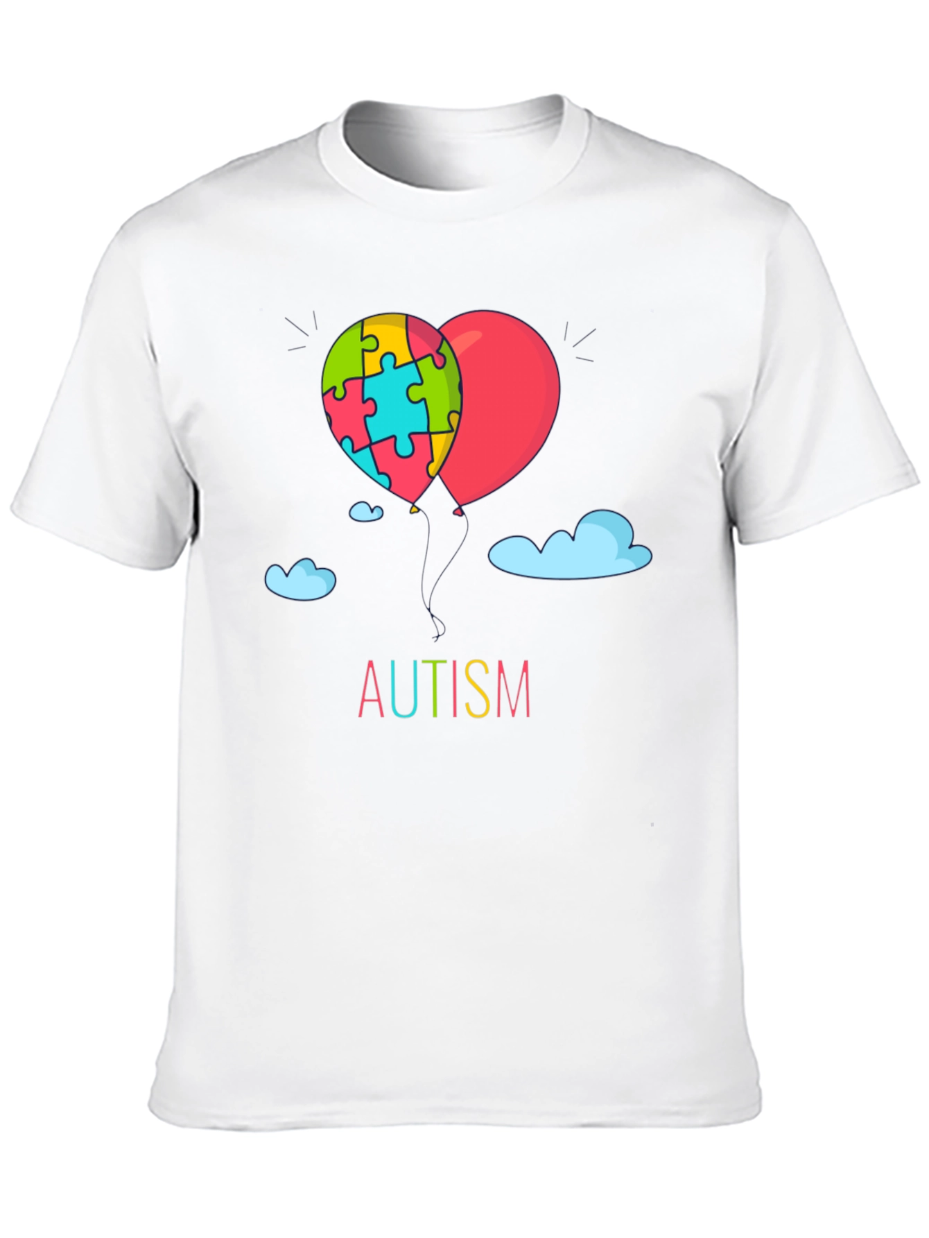 Autism Awareness Puzzle Heart T-Shirt
