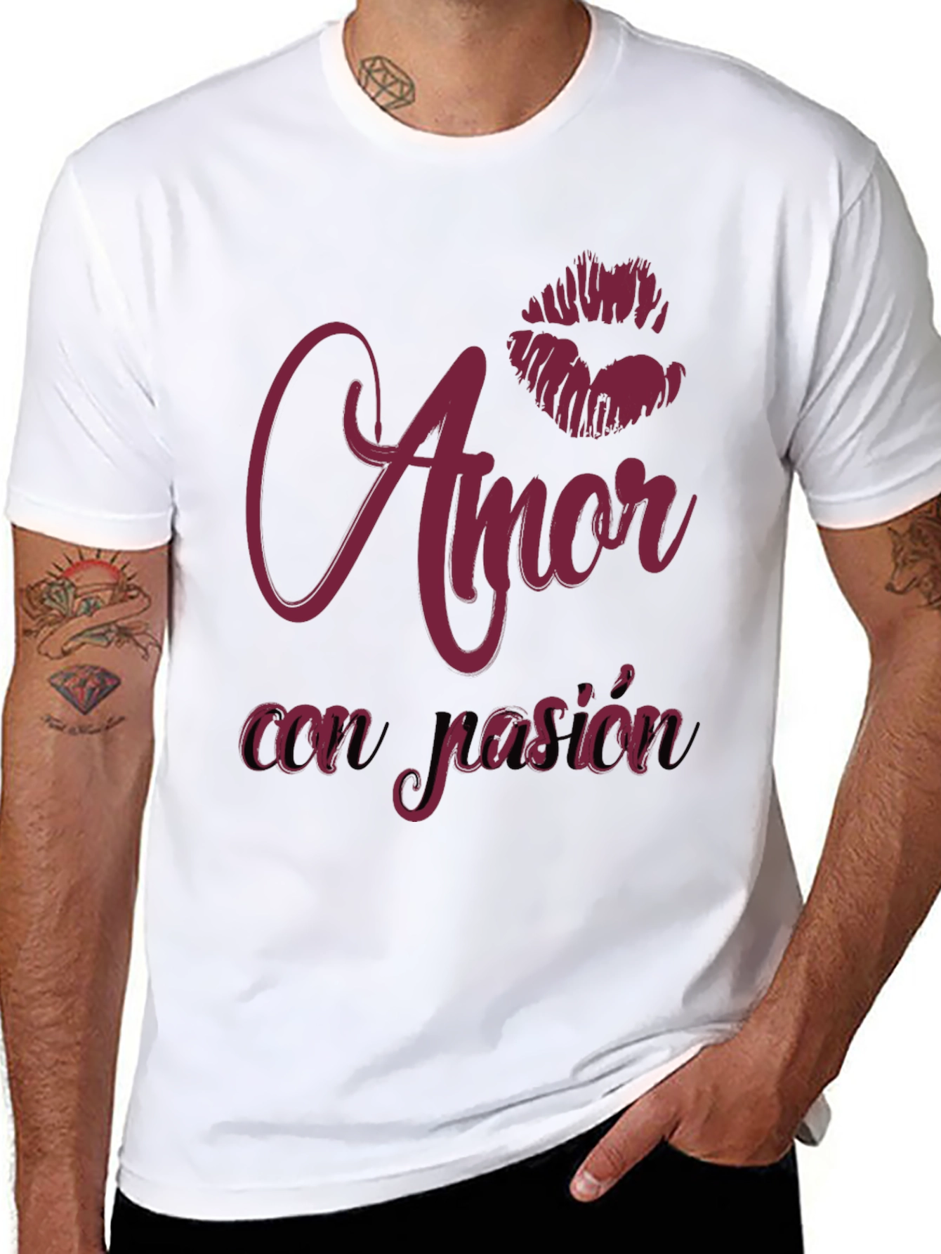 Amor con Pasión Graphic Tee