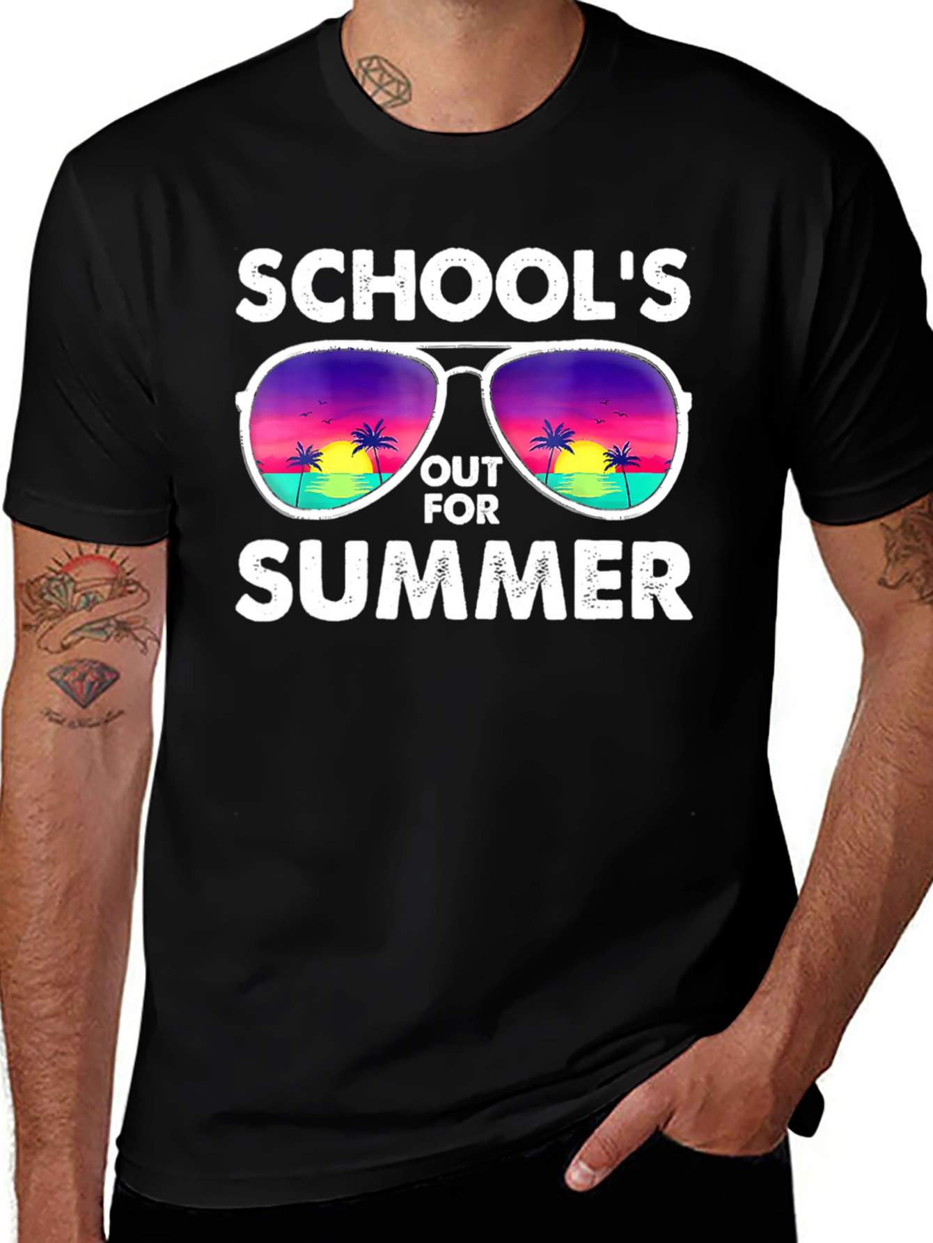 Schools Out for Summer Graphic T-Shirt