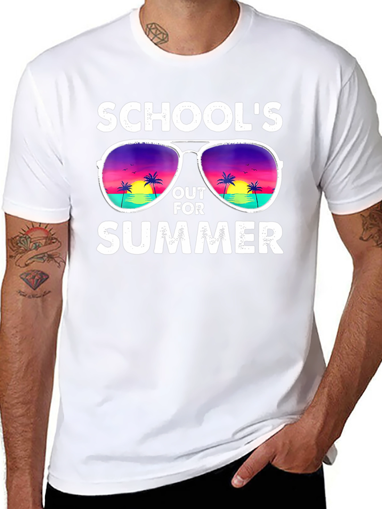 Schools Out for Summer Graphic T-Shirt
