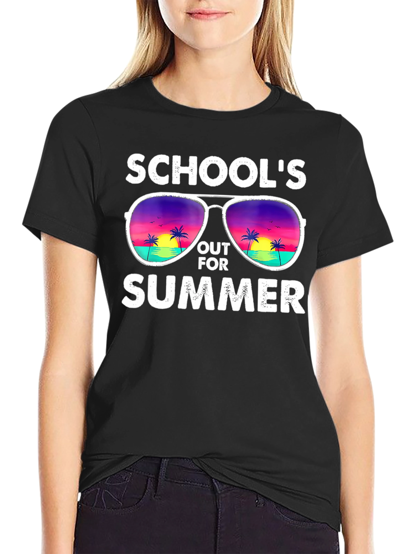 Schools Out for Summer Graphic T-Shirt