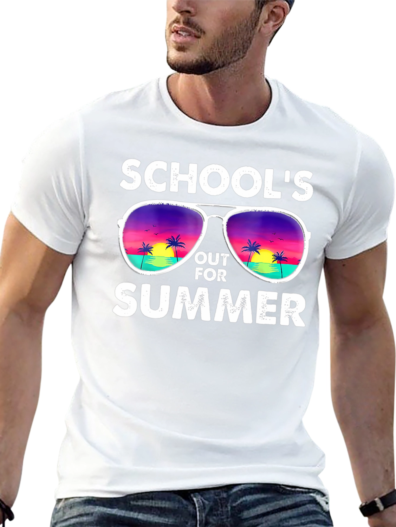 Schools Out for Summer Graphic T-Shirt