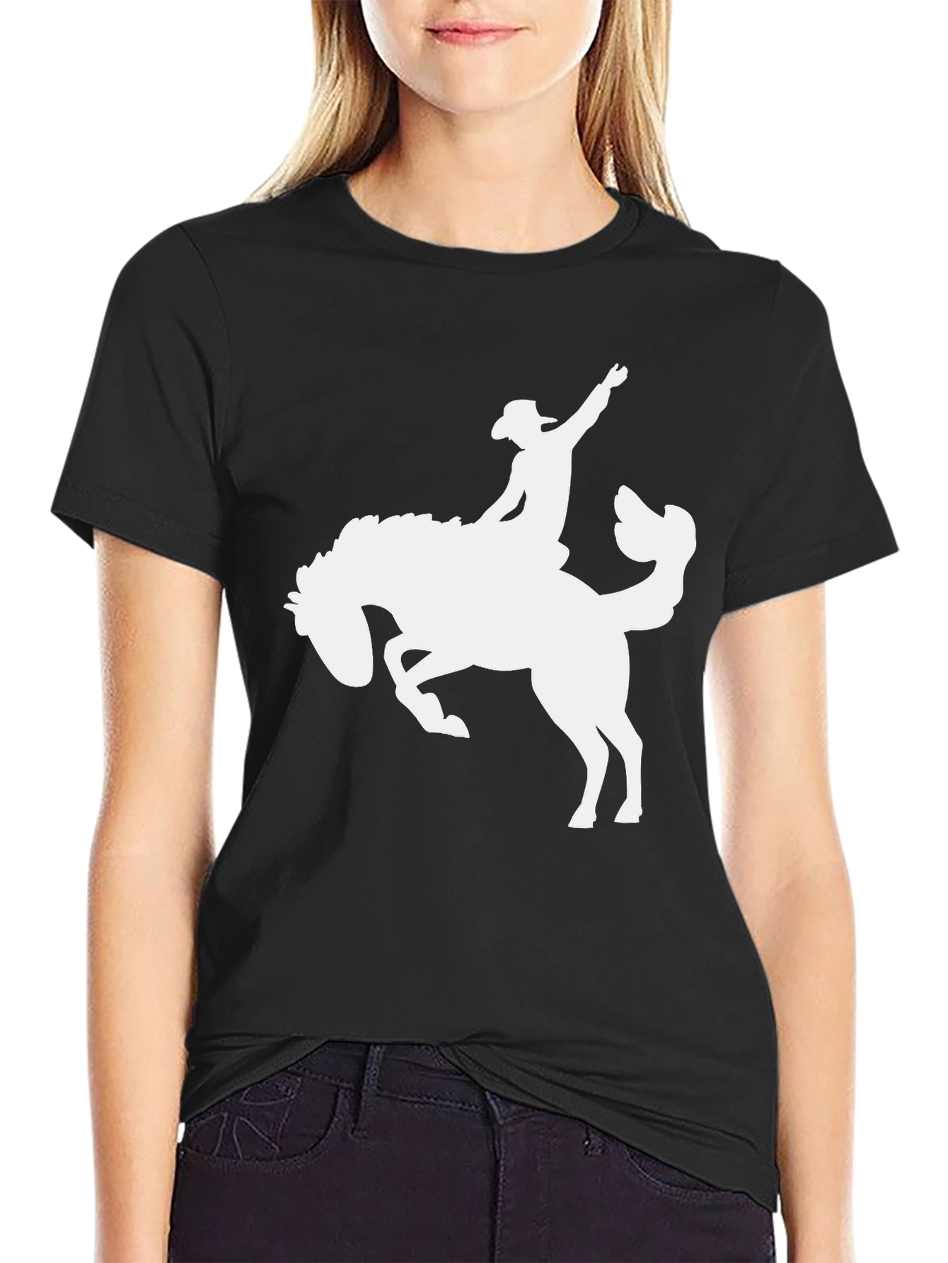 Bronco Rider Tee - Western Style