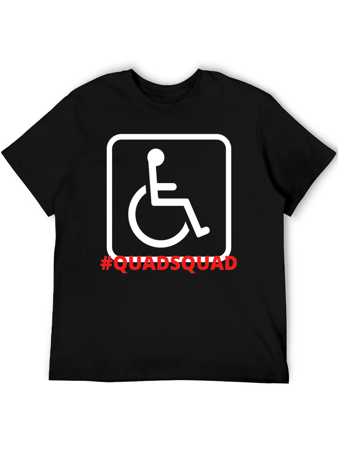 Quad Squad Wheelchair Graphic Tee