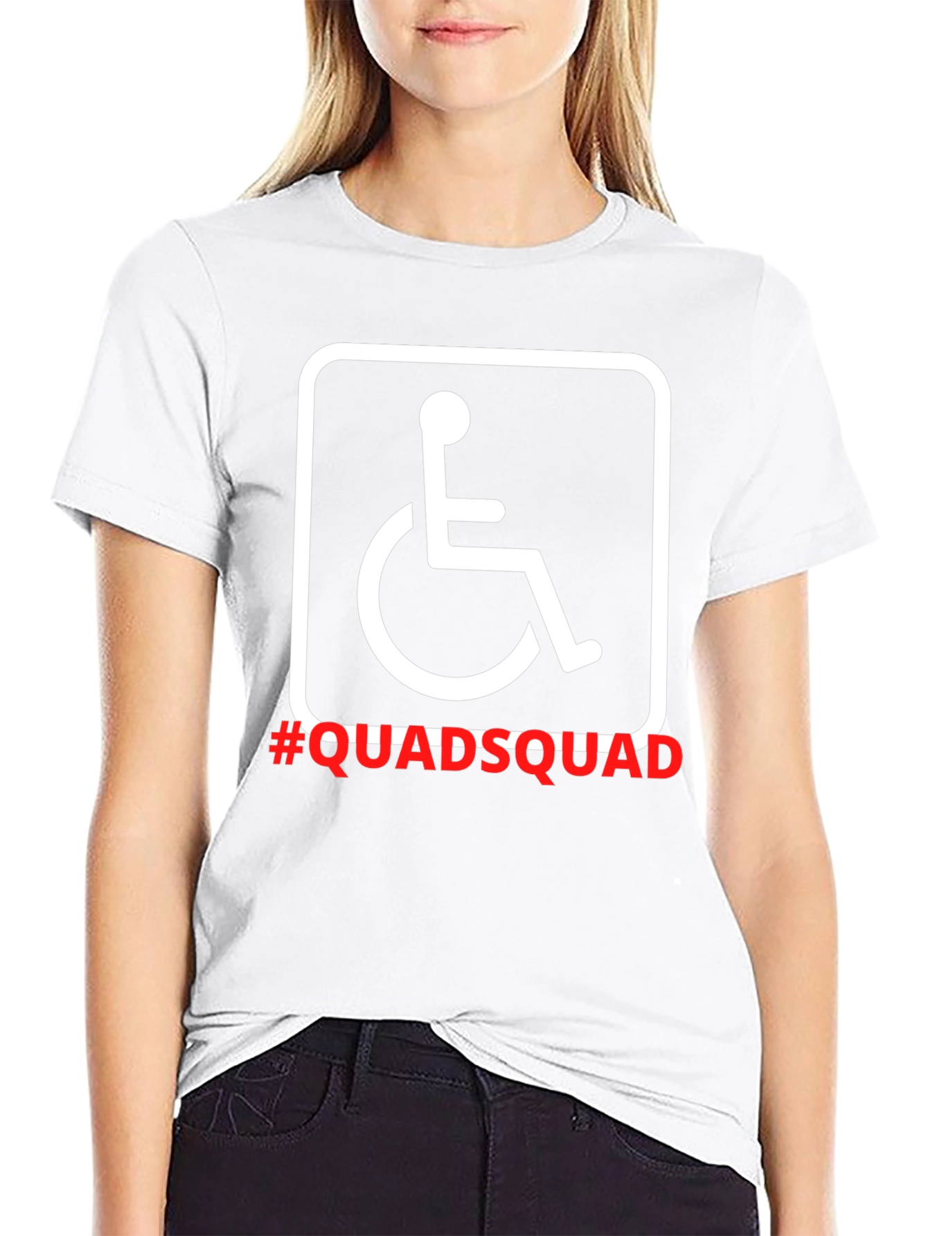 Quad Squad Wheelchair Graphic Tee