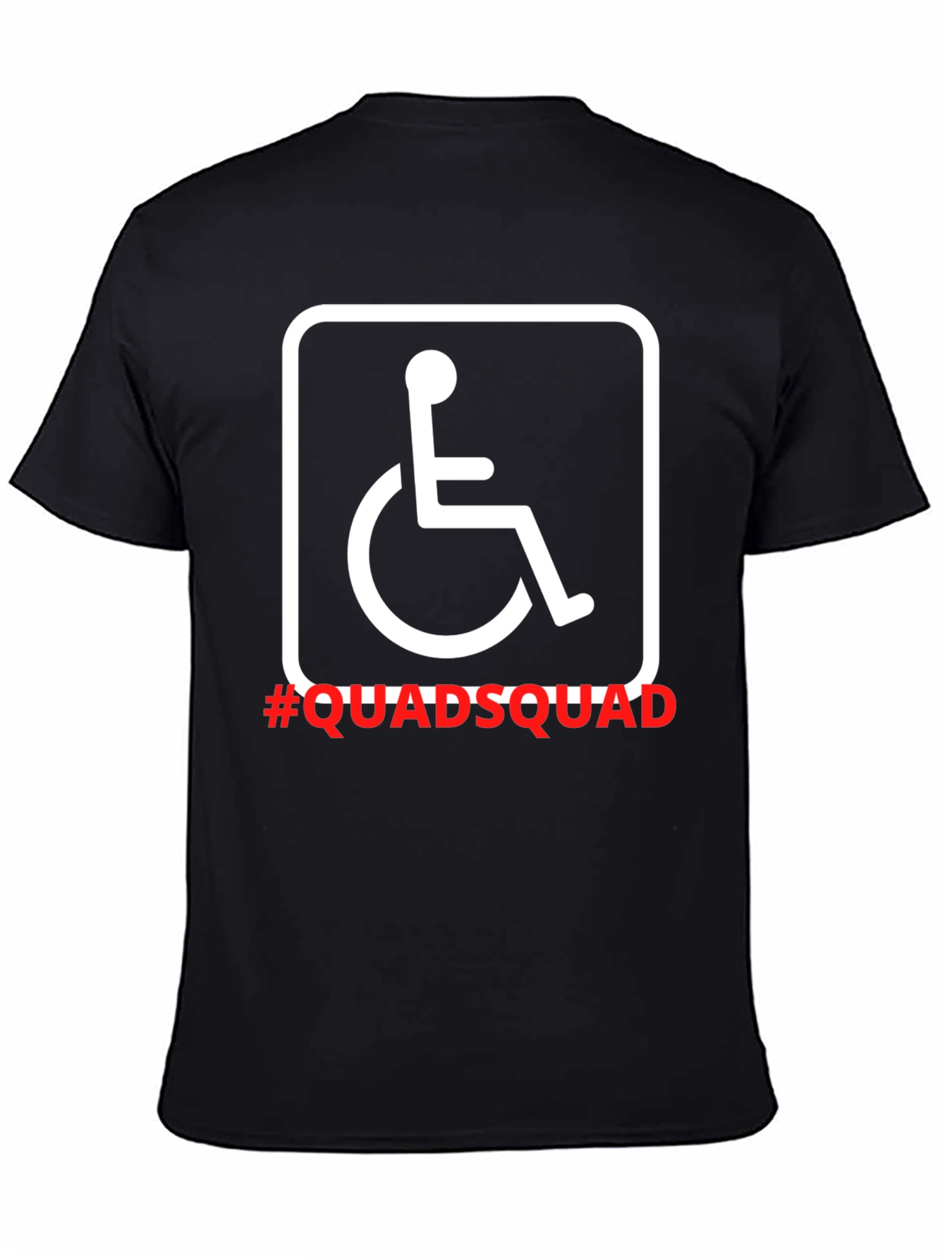Quad Squad Wheelchair Graphic Tee
