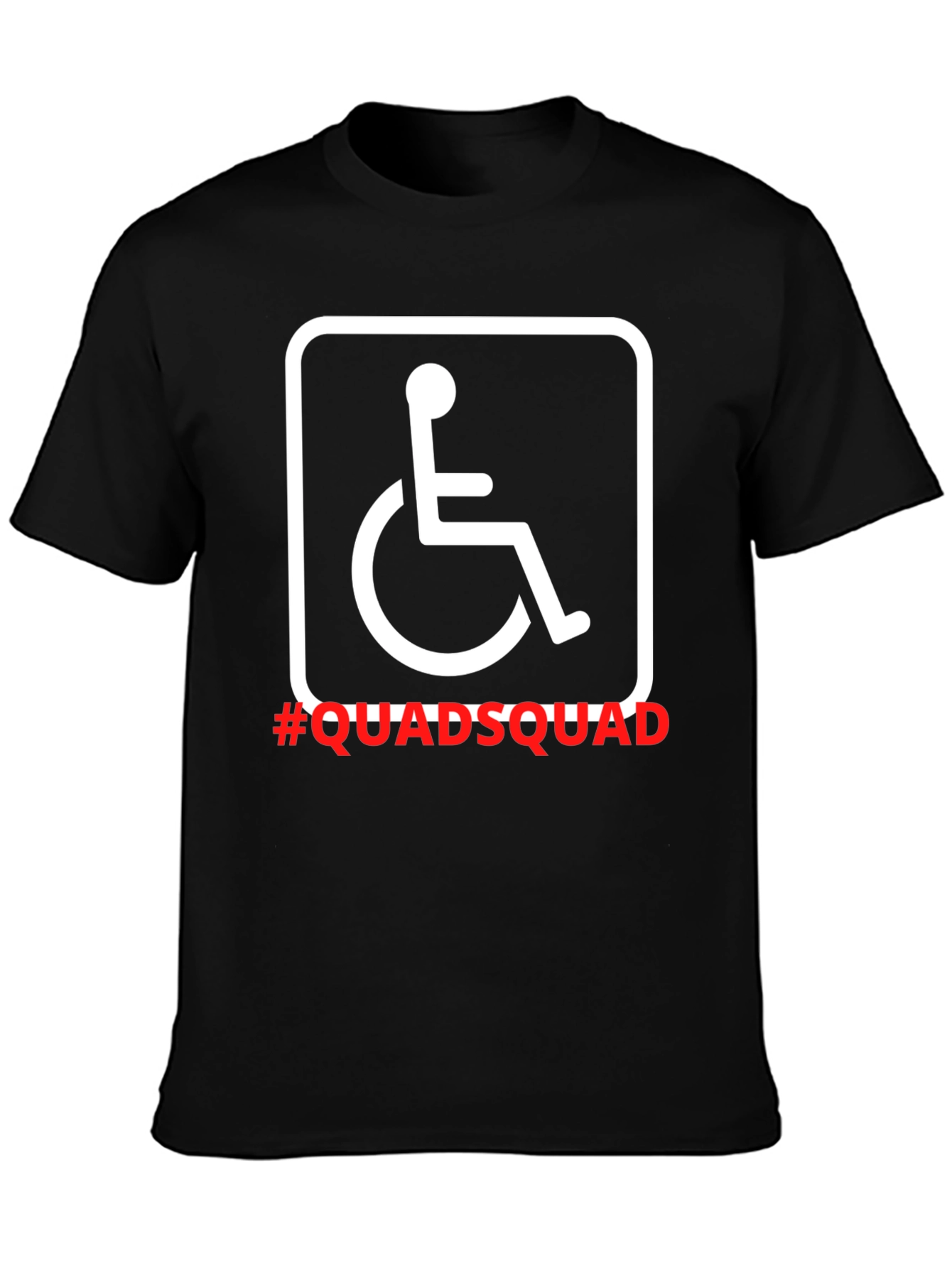 Quad Squad Wheelchair Graphic Tee