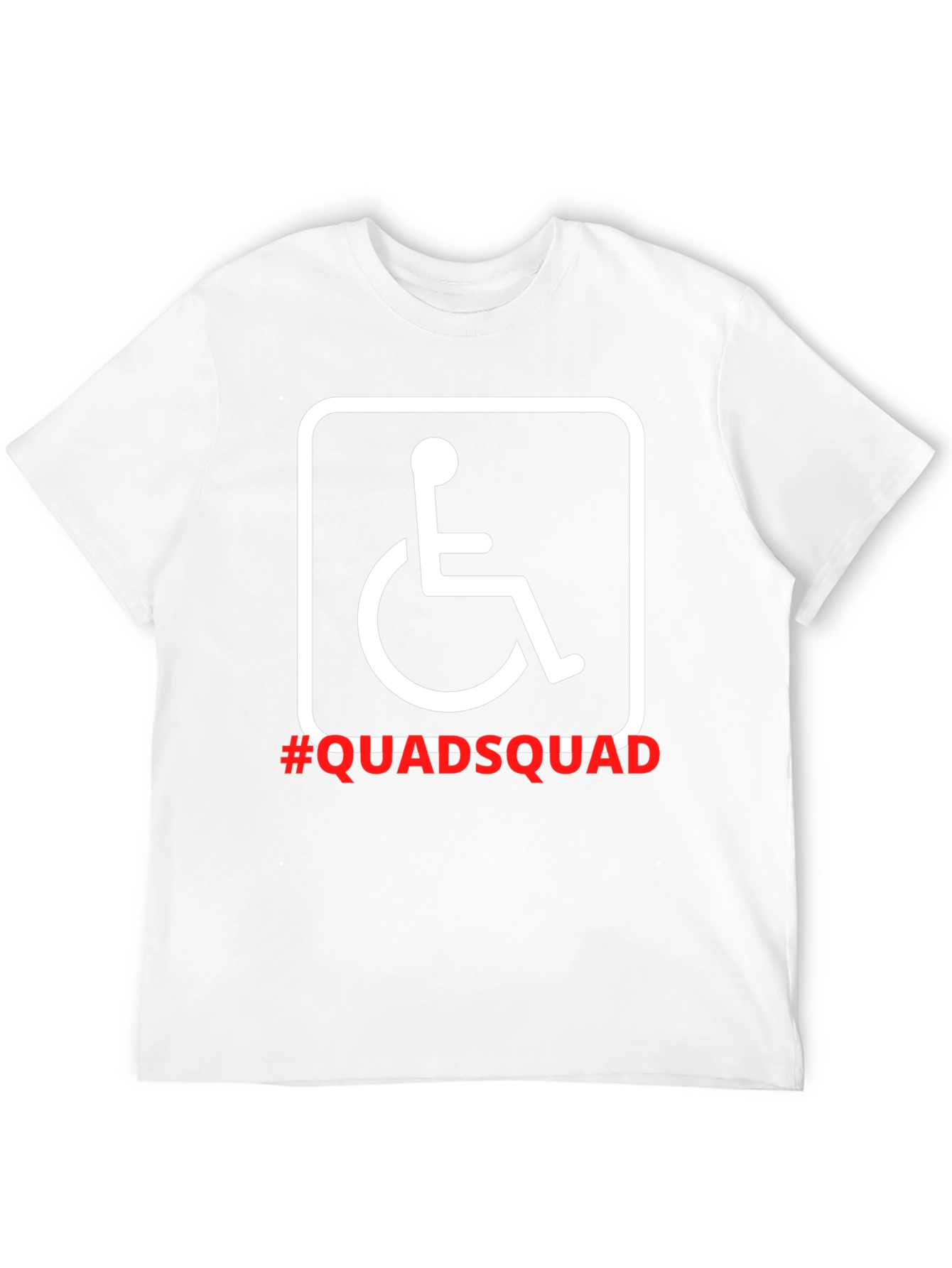 Quad Squad Wheelchair Graphic Tee