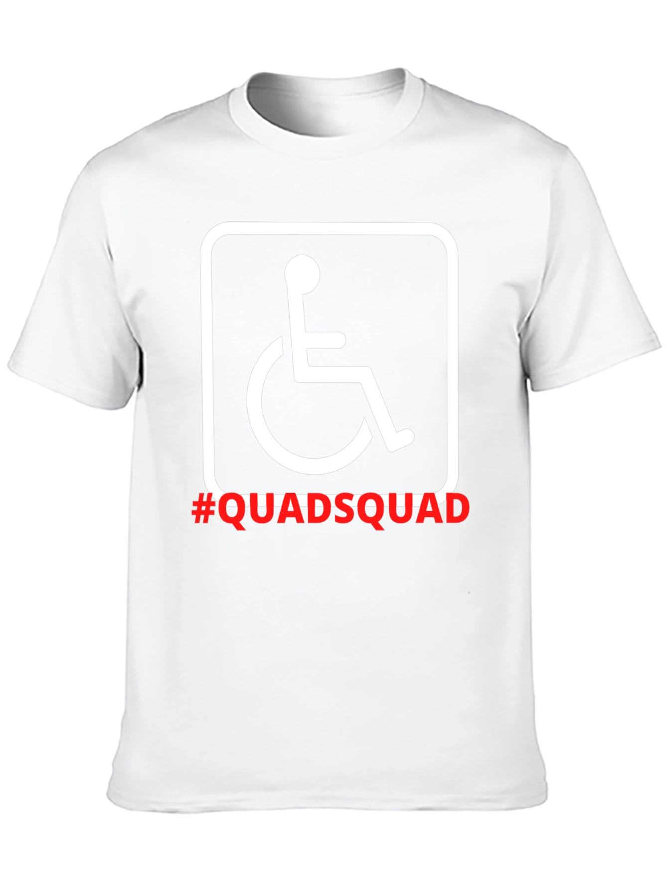 Quad Squad Wheelchair Graphic Tee