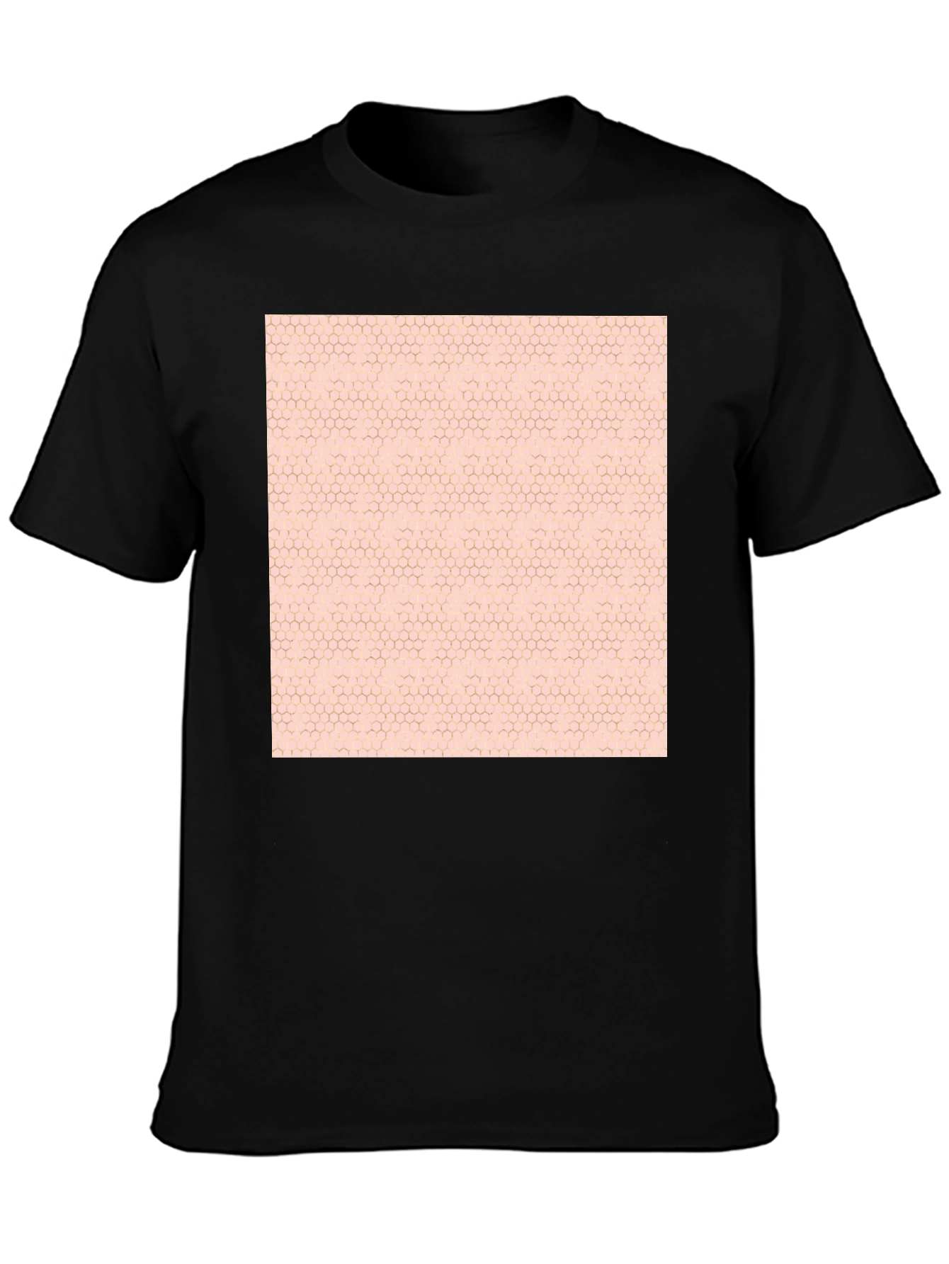 Geometric Pattern Tee - Modern Casual Style