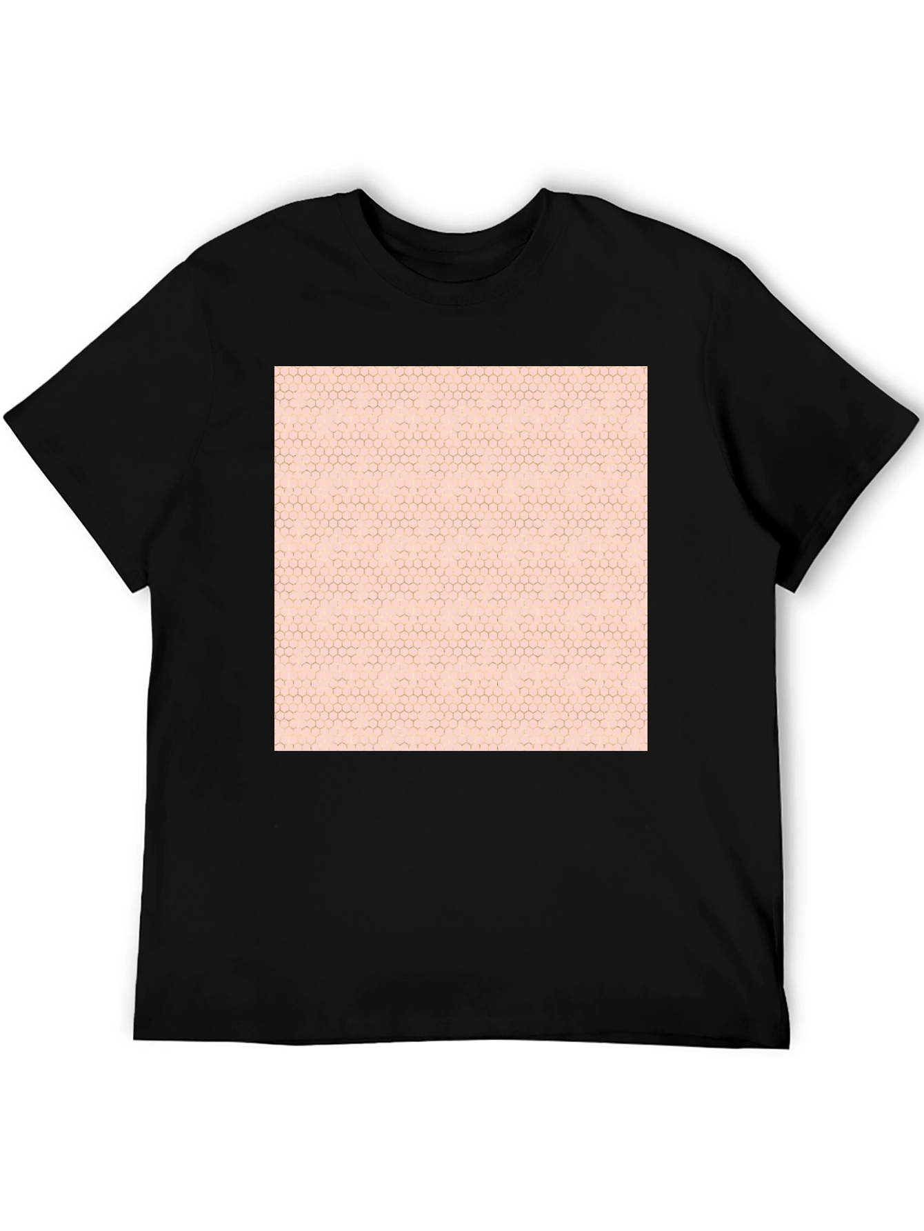 Geometric Pattern Tee - Modern Casual Style
