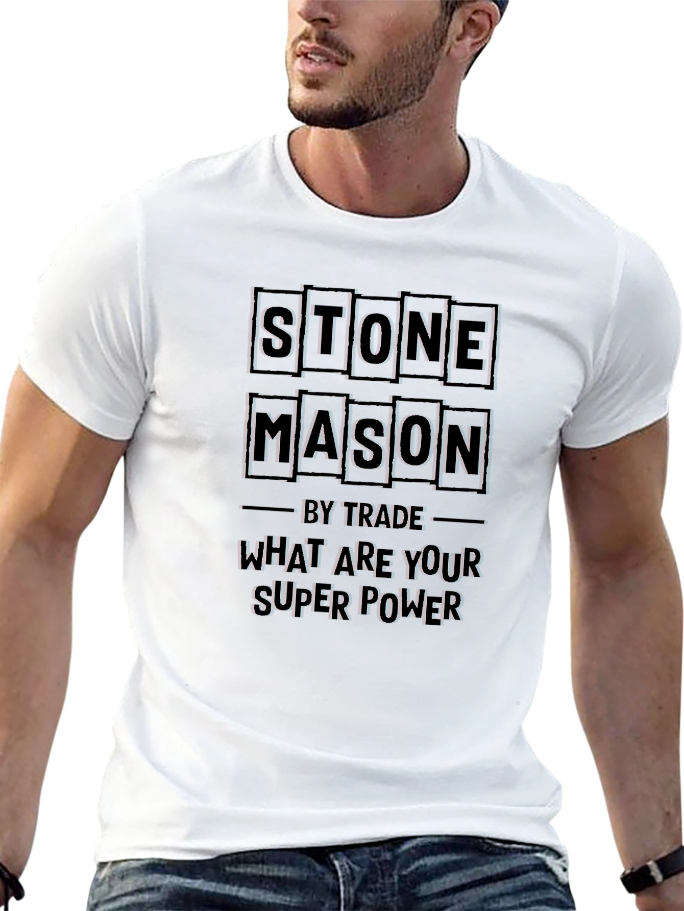 Stone Mason Super Power T-Shirt